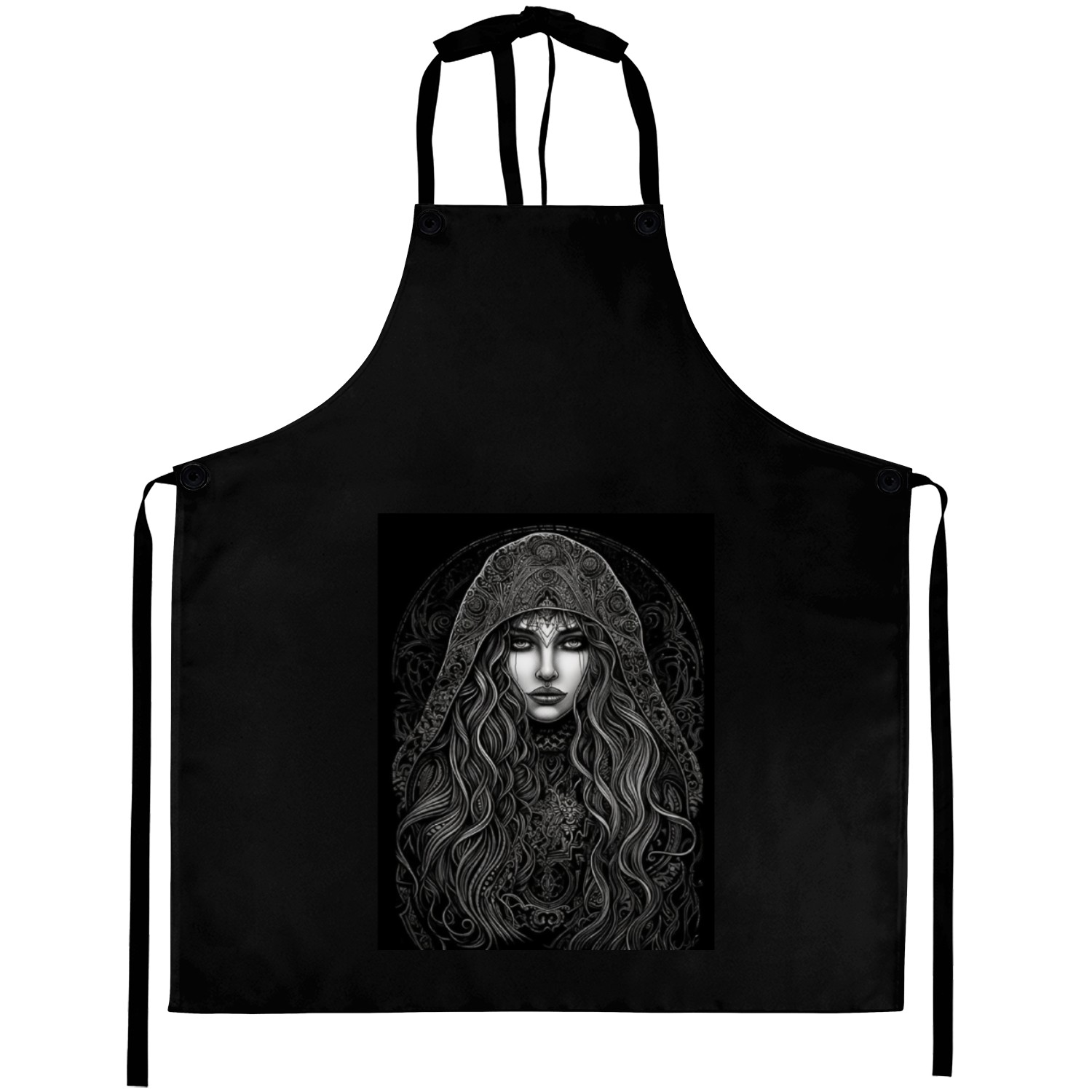 dark beauty Aprons