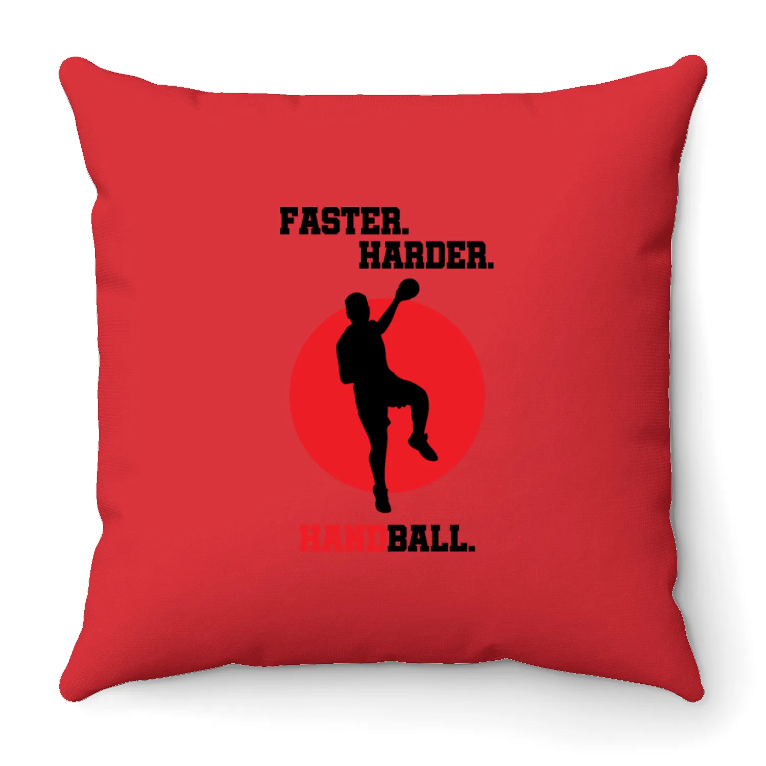 Handball special Throw Pillows