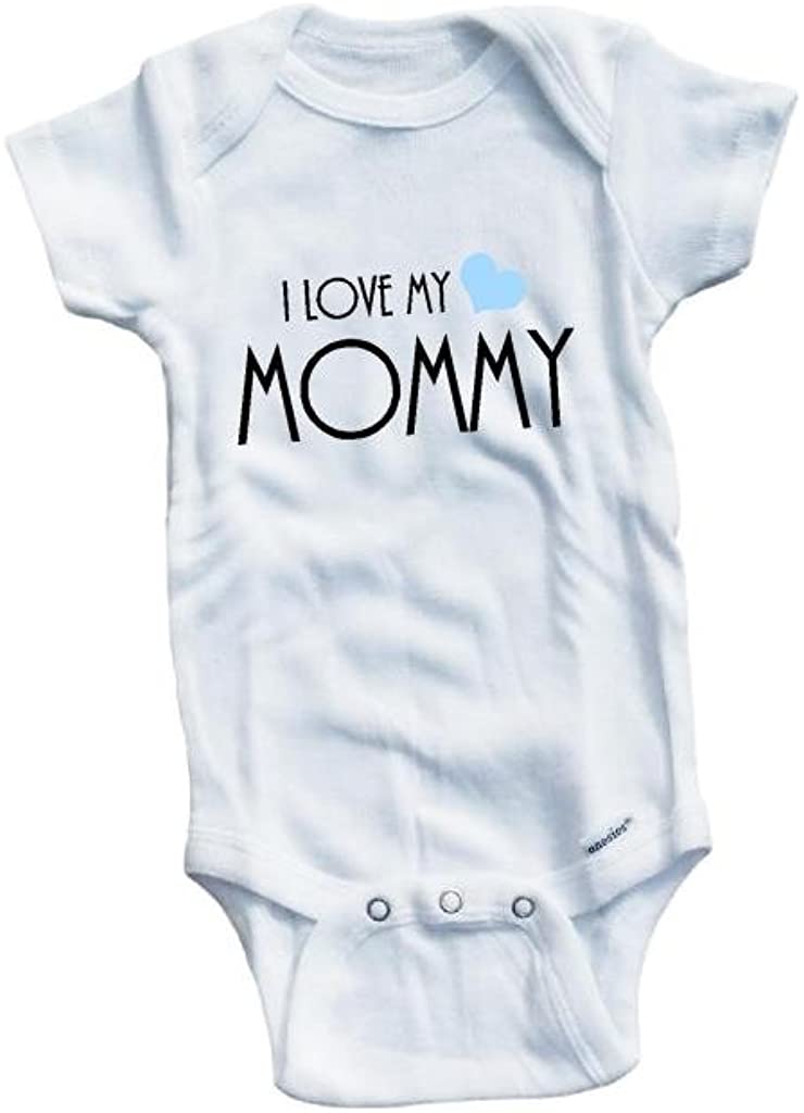 I Love My Mommy Baby Bodysuit