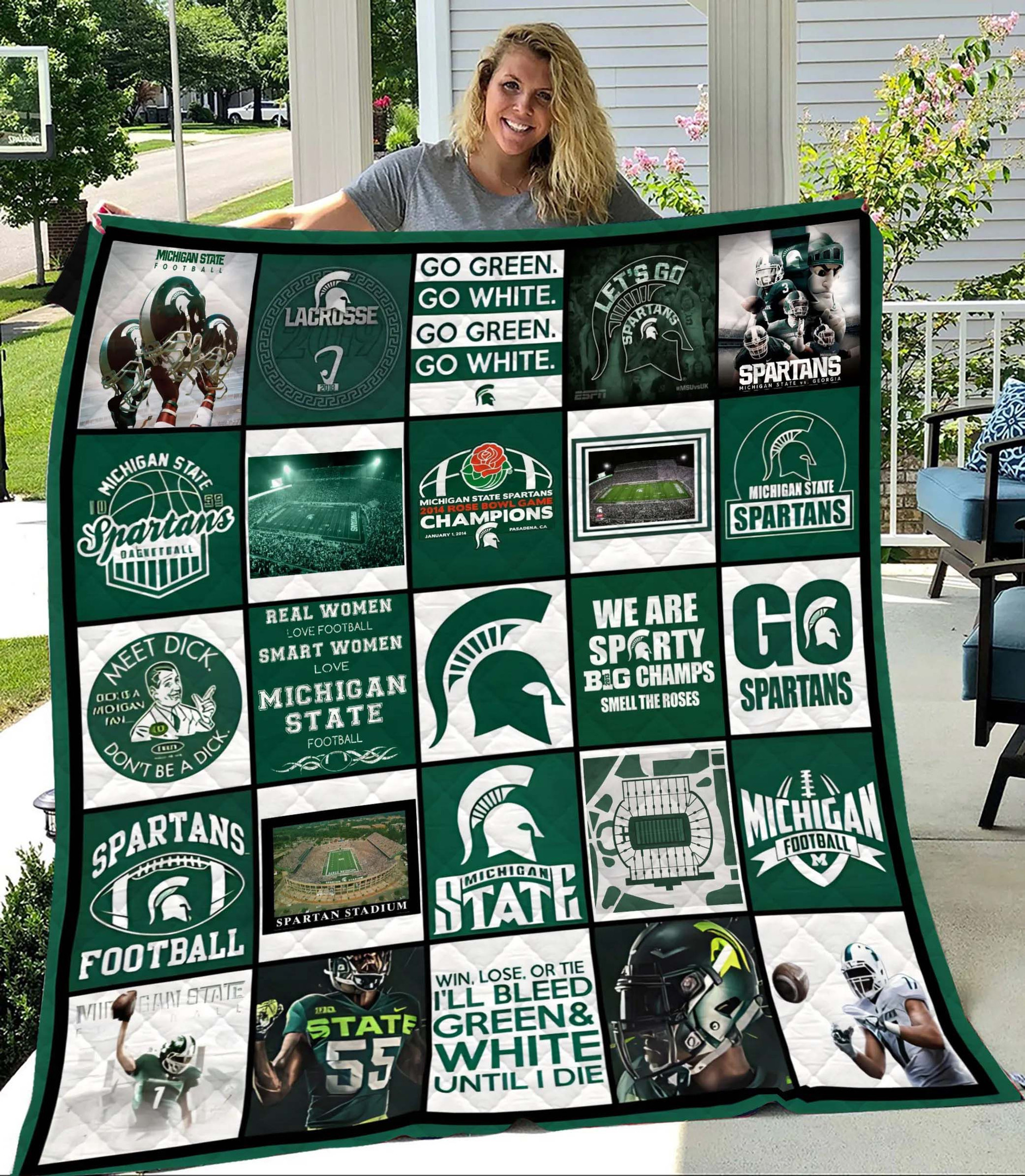 Michigan State Spartans Quilt