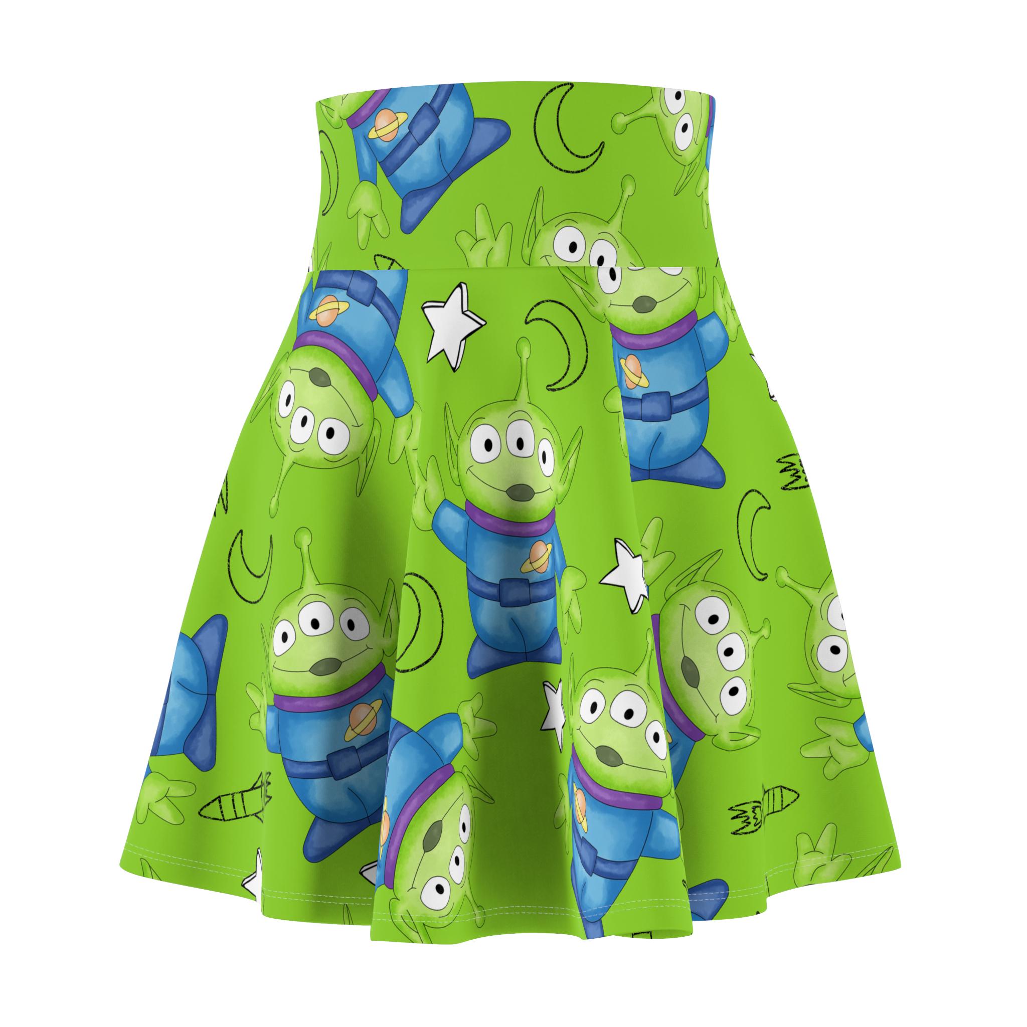 Toy Story Aliens ooooh Outer space 5k run skirt Marathon Weekend 26 Dopey Challenge Weekend women's running run skirt bounding