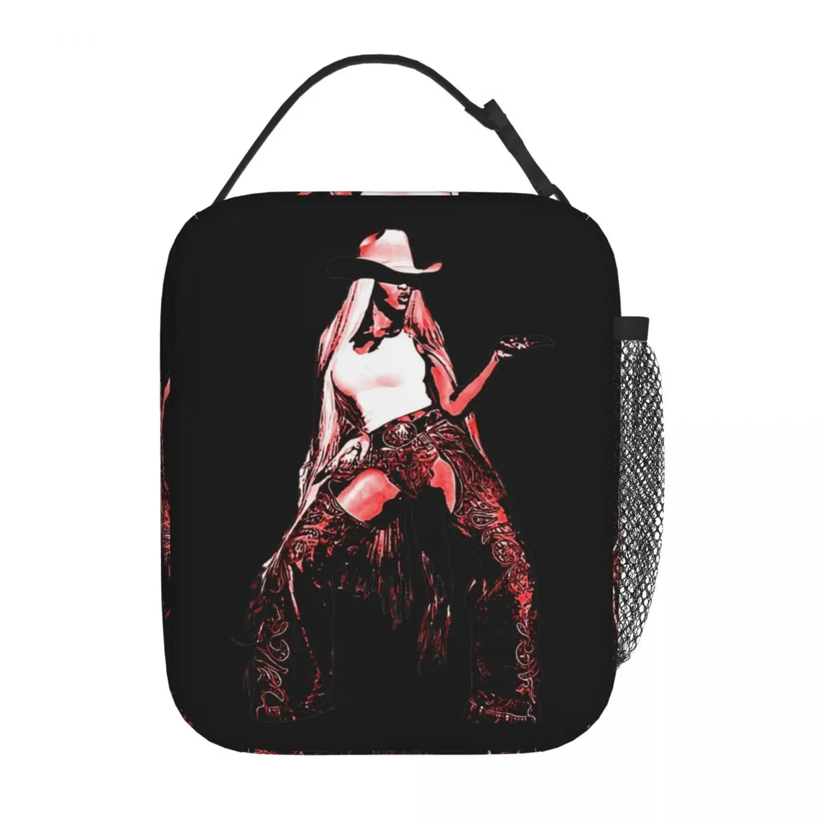 Cowboy Beyonce 2024 Kids Insulated Lunch Bag Portable Cooler