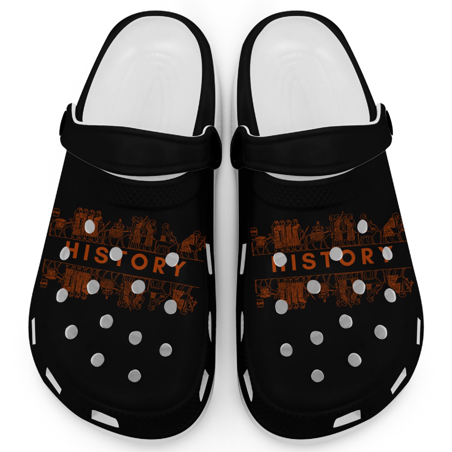 History (Lovers) Subject Clogs
