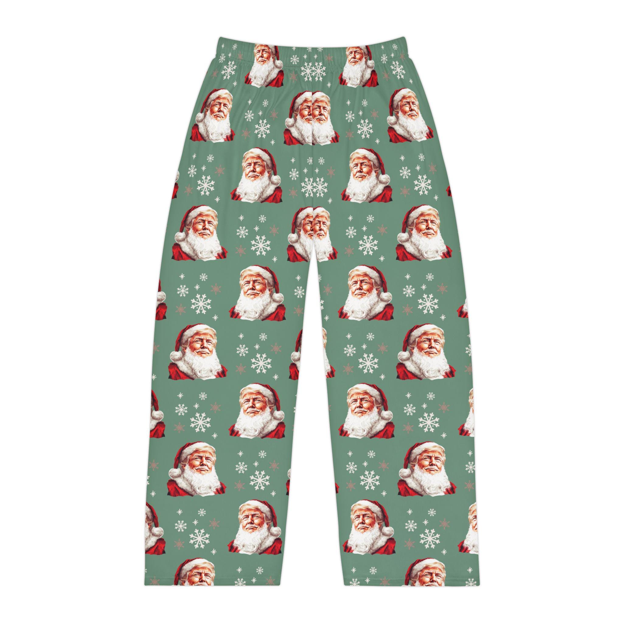 Trump Pajama Pants Men, Santa Trump Pajamas for Men, Christmas Pajama Pants, Gift for Him