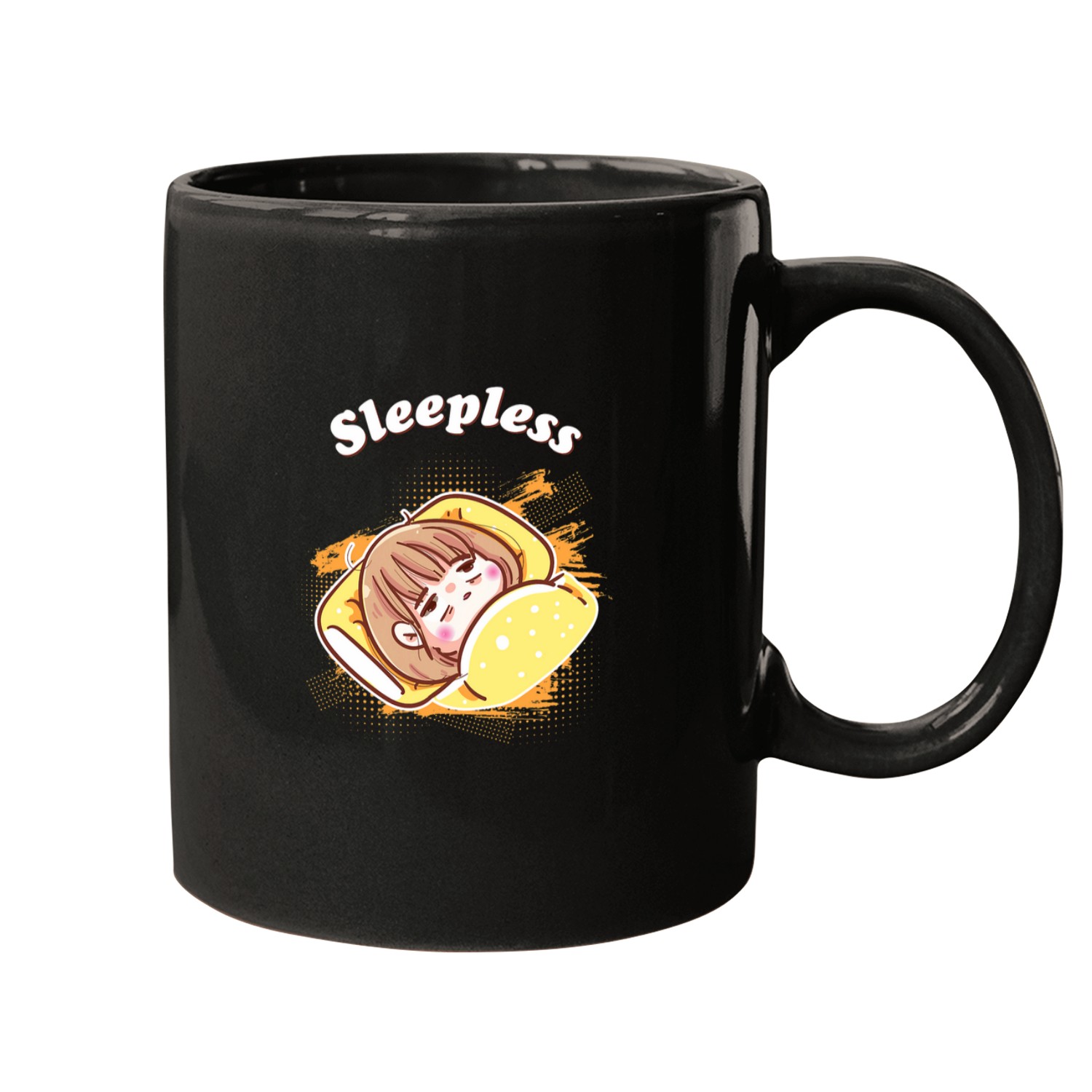 Sleepless Sleep Deprivation insomnia insomnia Mugs