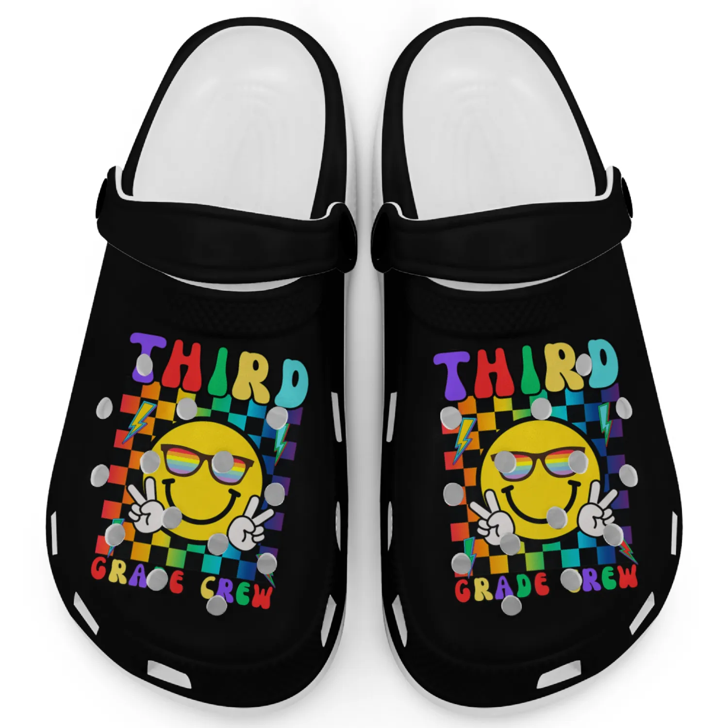Back School Teacher Premium Clogs