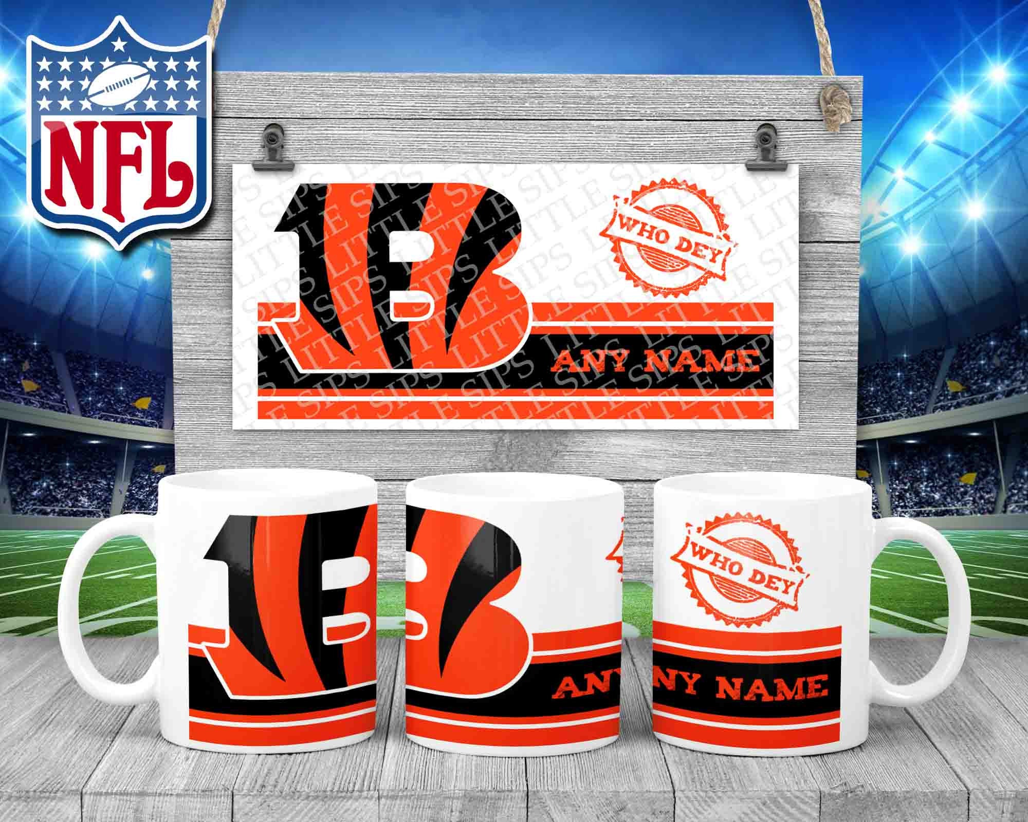 Cincinnati Bengals - football Themed Personalised Mug
