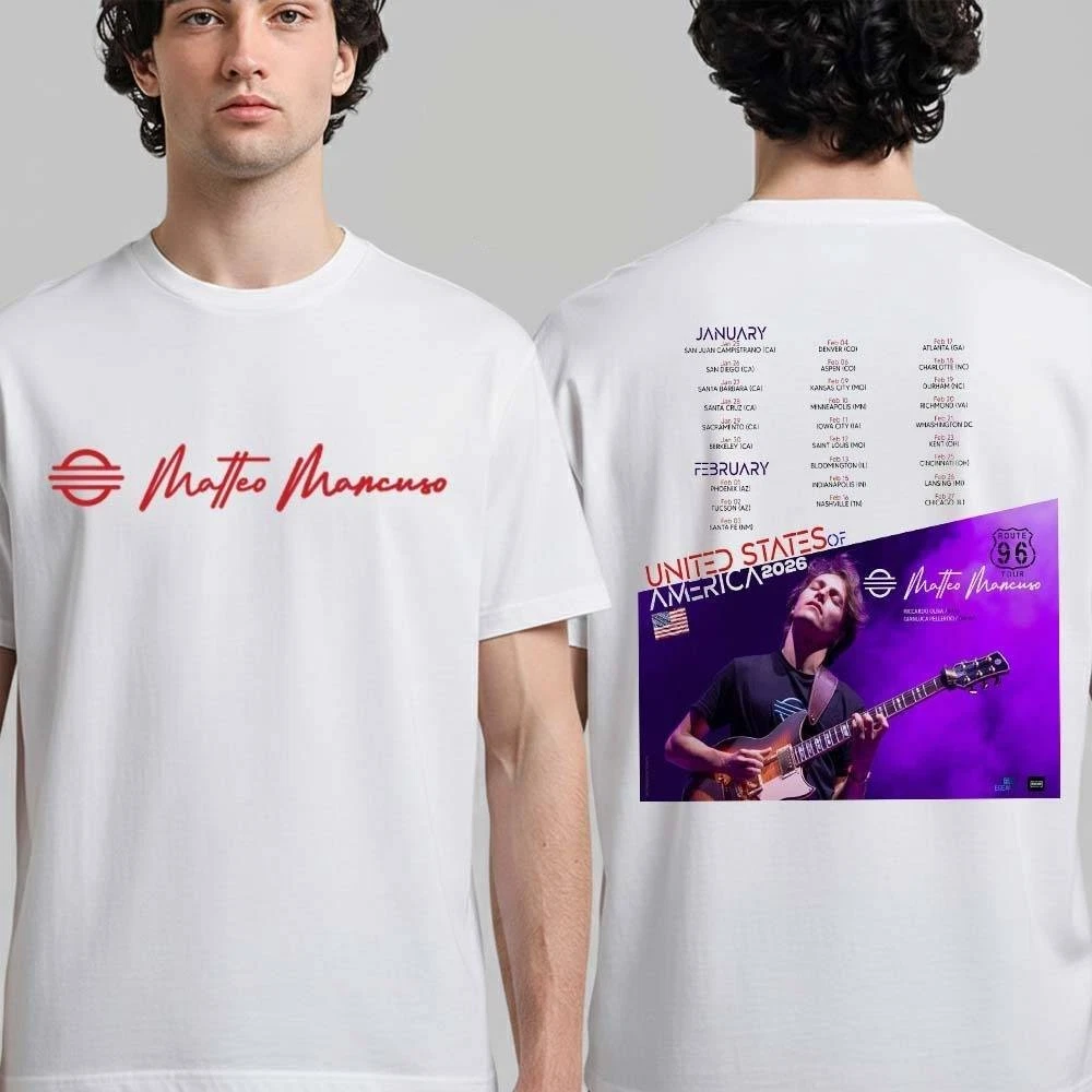 Matteo Mancuso Route 96 United States Of America 2026 T-Shirt