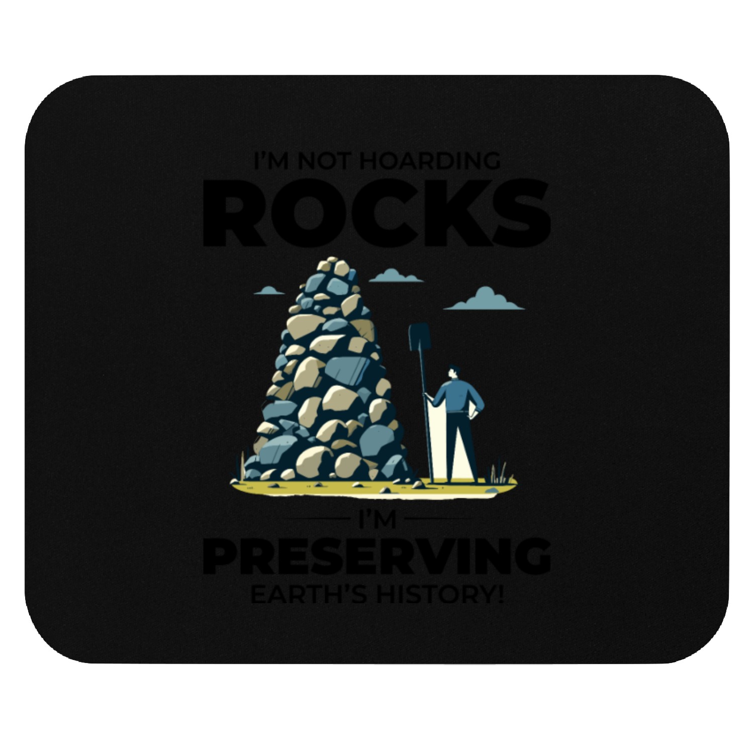 Rock Collecting Mineral Collector Geology Mouse Pads