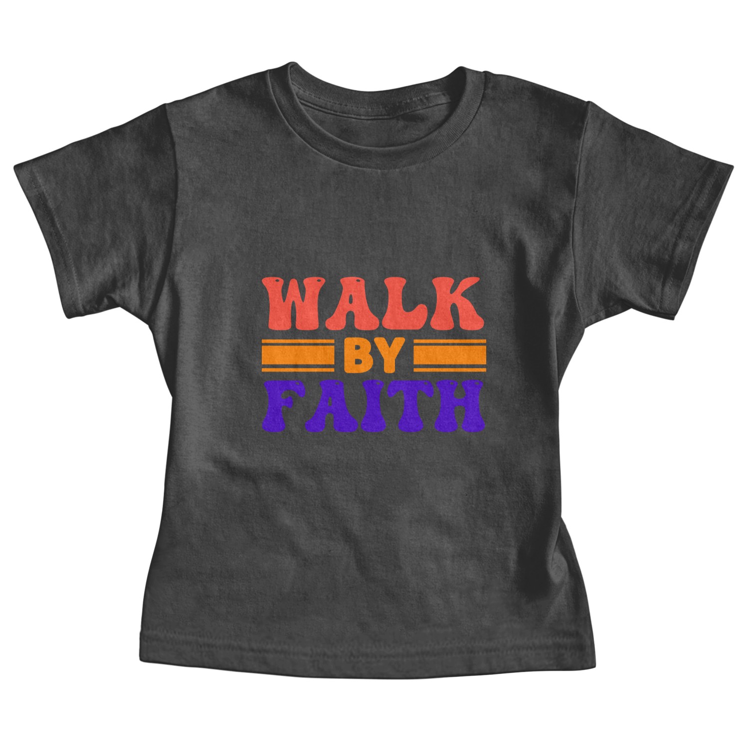 walk by faith Baby Tees