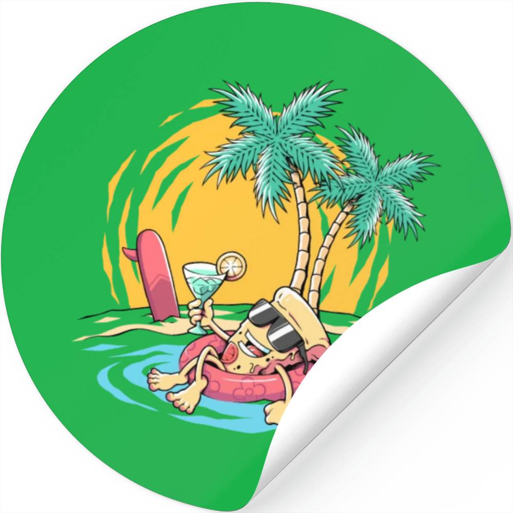 Pizza holidays Stickers