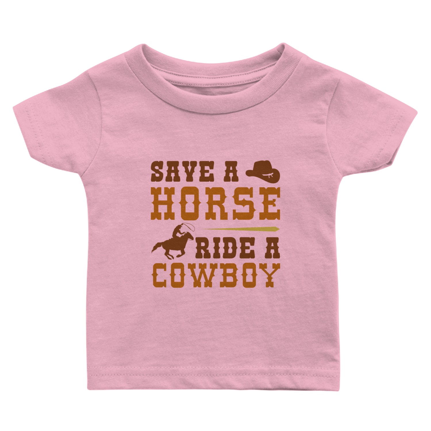 Save A Horse Ride A Cowboy Baby T Shirts