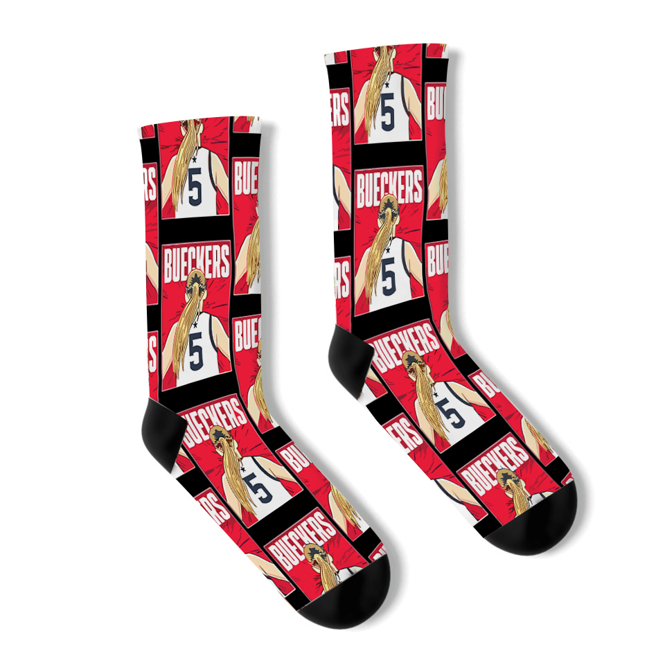 Paige Bueckers Cotton Socks, Cute & Cozy Gift for Unisex, Trending Fashion Gifts