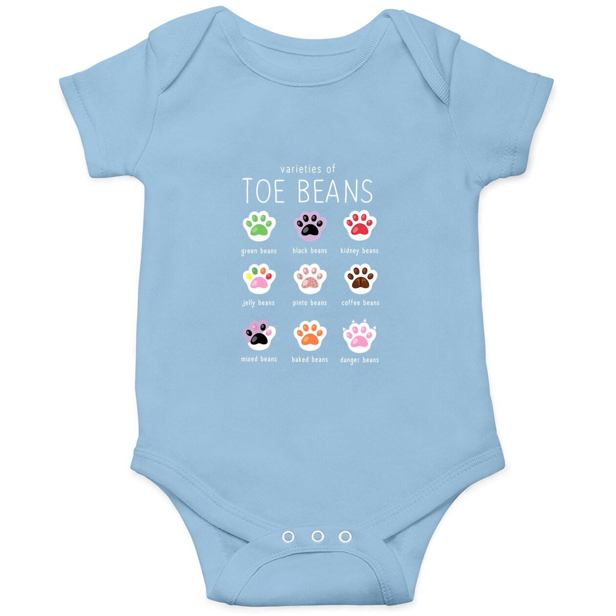 Cat Lover Toe Beans Baby Bodysuit