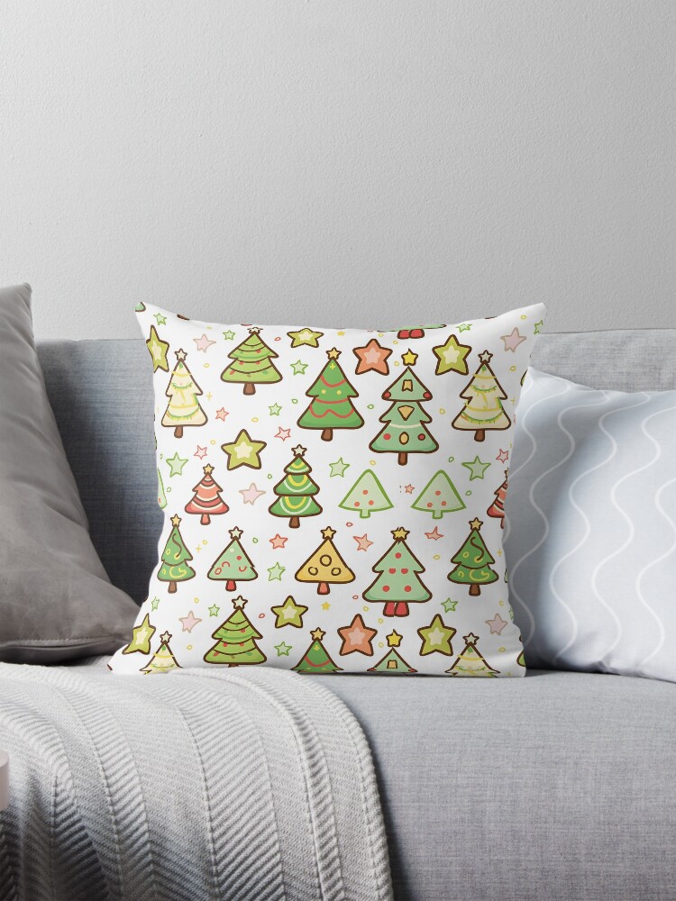 Minimal Chrismas Tree Pillow