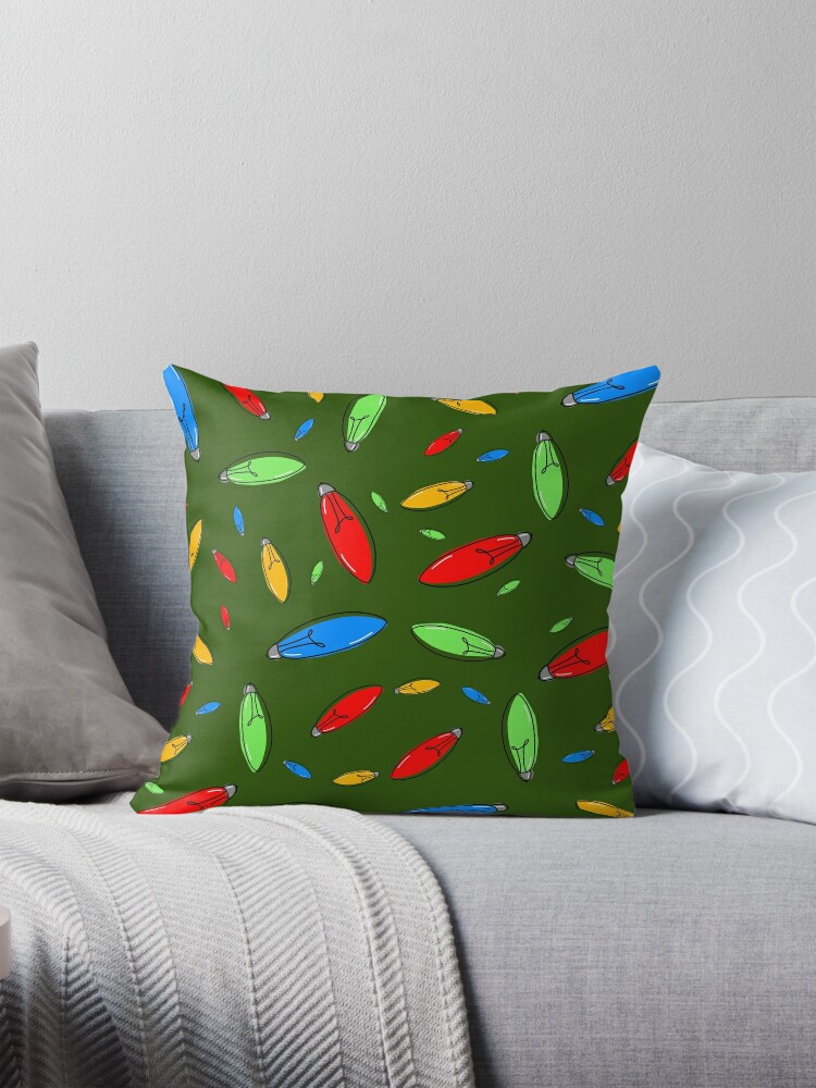 Christmas lights Pillow