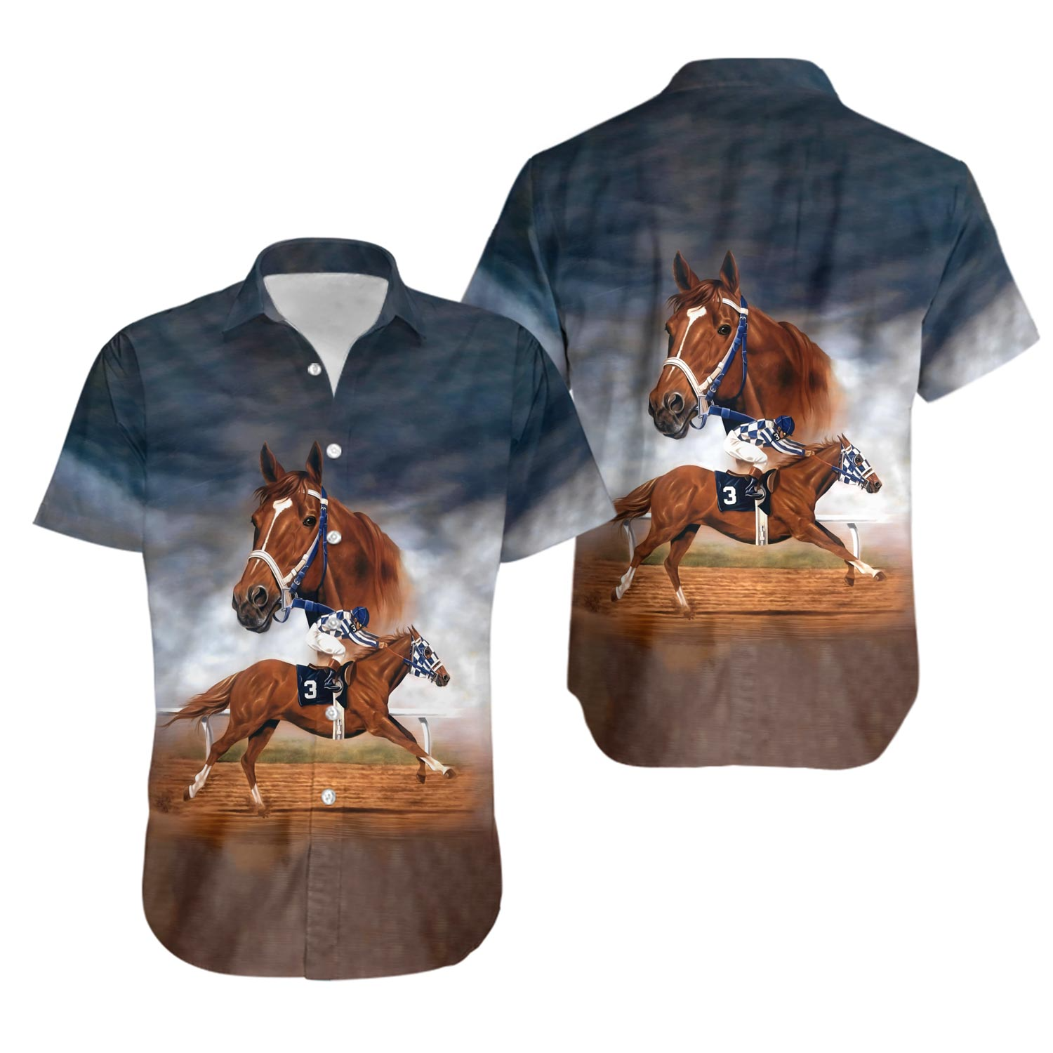 Secretariat Horse Racing Hawaii Shirt, Aloha Kentucky Derby Shirt