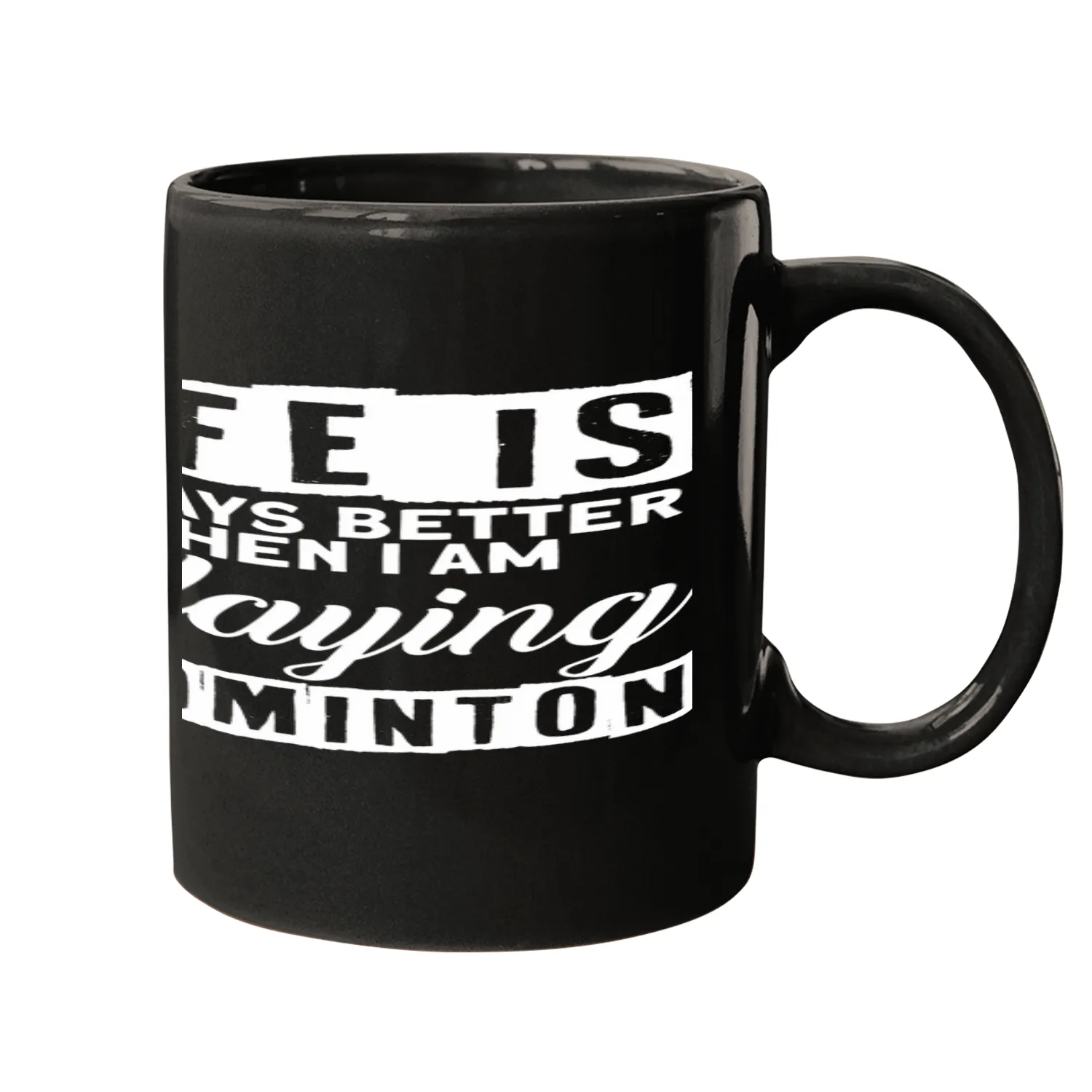 Badminton Shuttlecock Sport Badminton Player Coachs Racket 8 Mugs