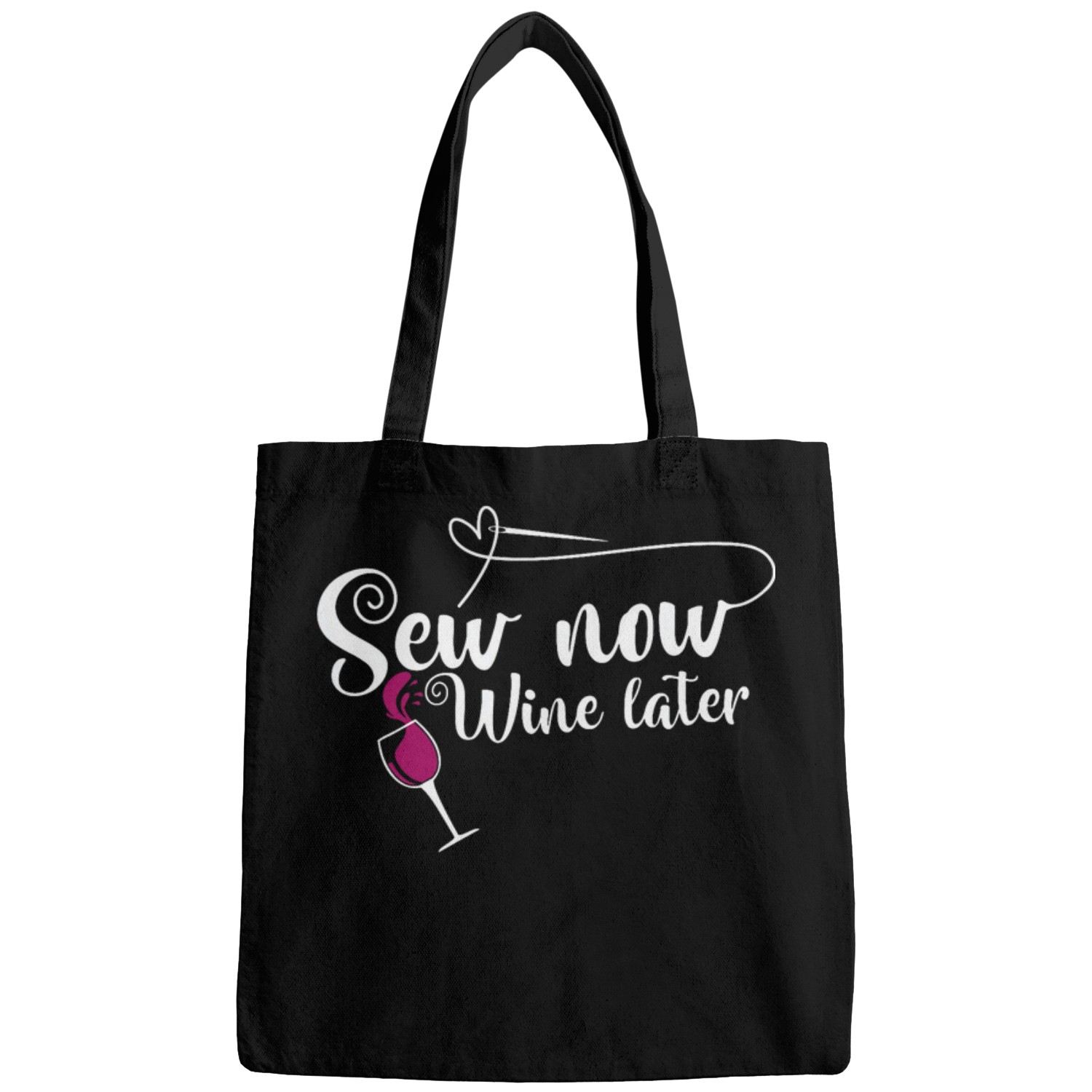 Wines Fun Sew now Wines later Bags