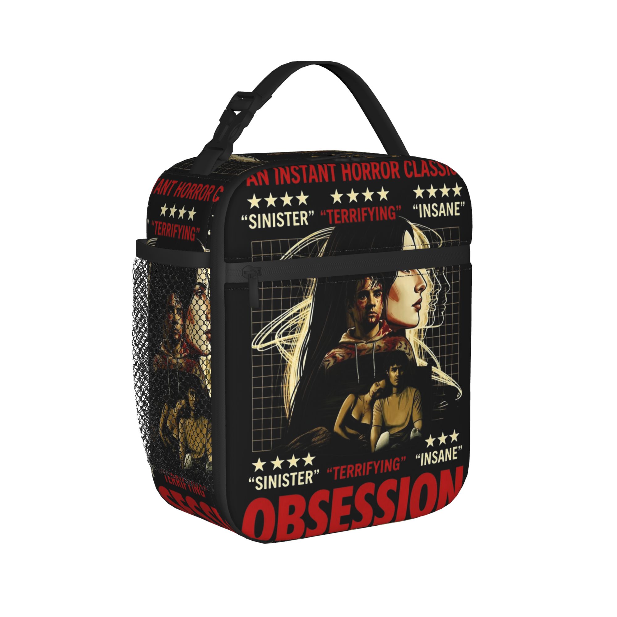 Obsession 2026 Horror Movie Merch Insulated Lunch Bags For School Food Container Portable Cooler Thermal Lunch Boxes