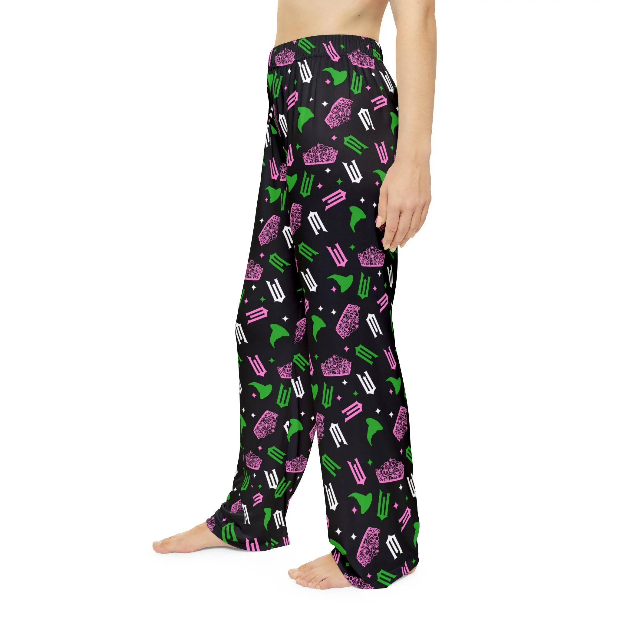 Wicked Dreams Silky Pajama Pants Celebrating Glinda & Elphaba
