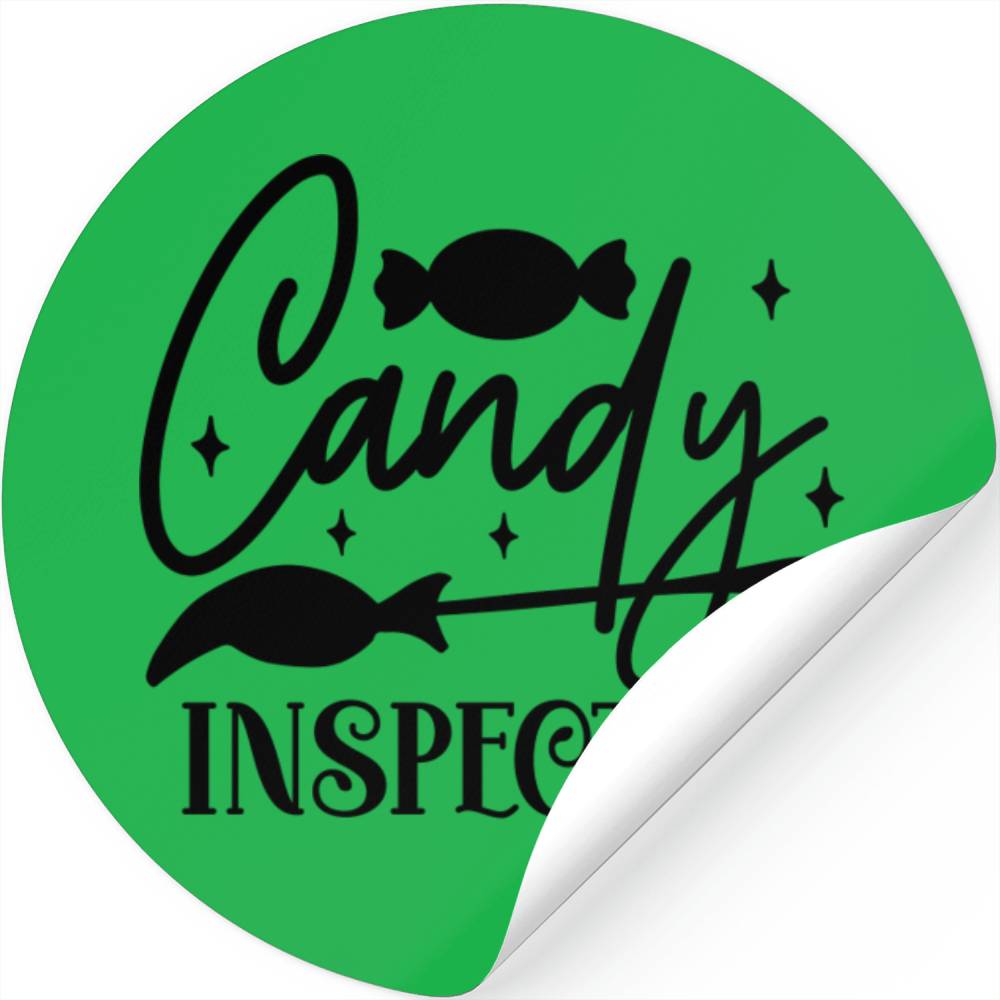 Candy Inspector Stickers