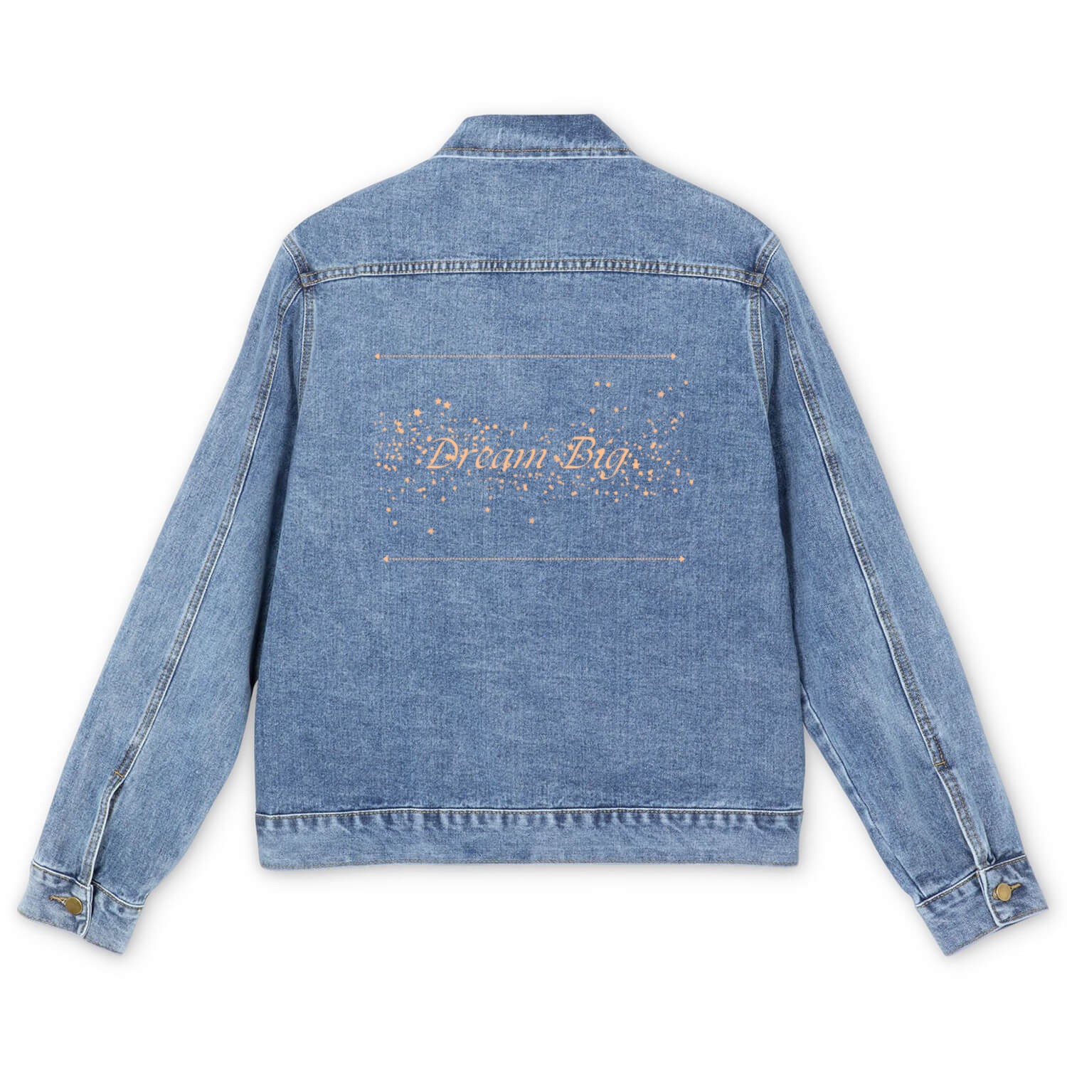 Dream big Men's Denim Jackets