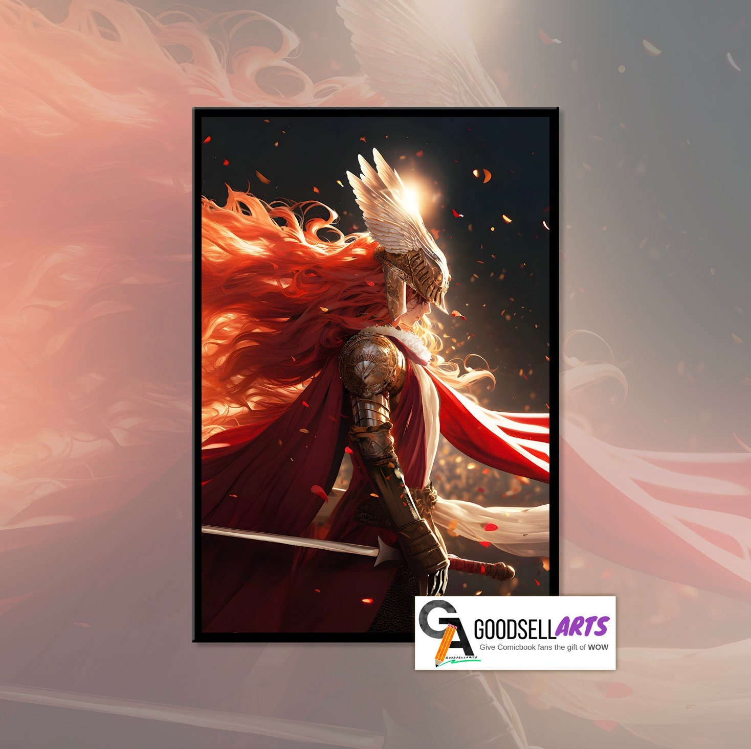 Malenia Elden Ring Poster | Video game poster | Gaming Poster | Elden ring print | Malenia blade of Miquella | Game room decor