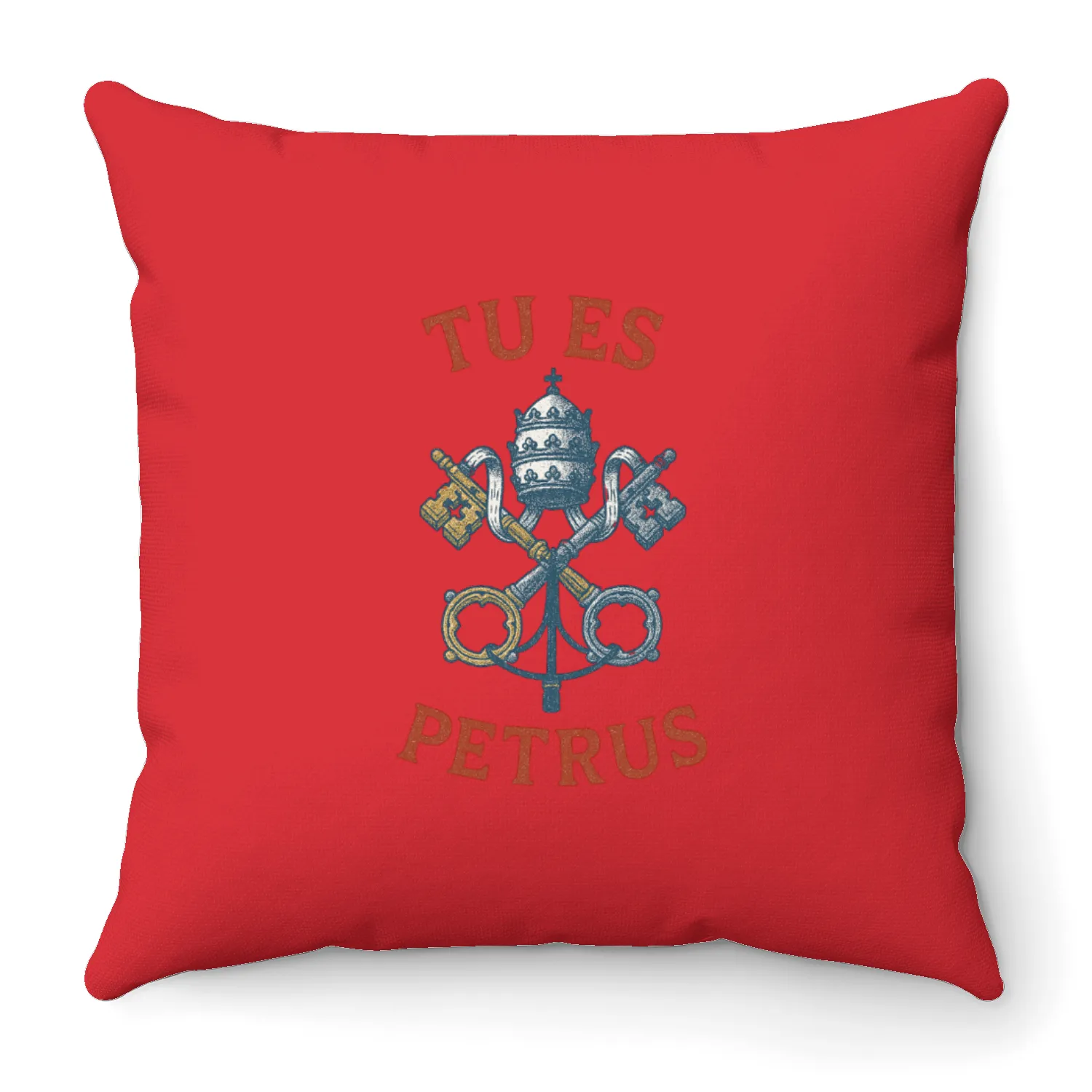 Tu Es Petrus Throw Pillows