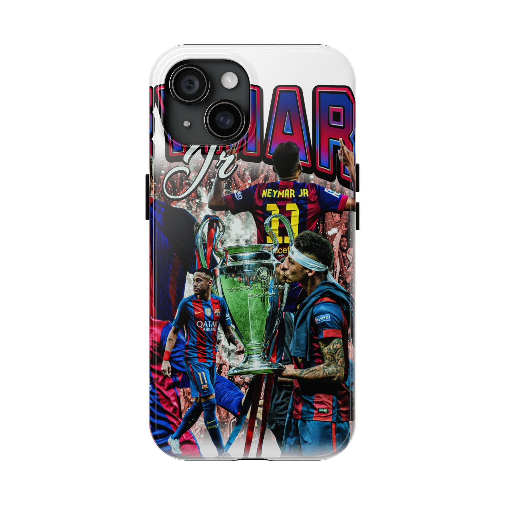Neymar Jr football phone case, Barcelona FC phone case