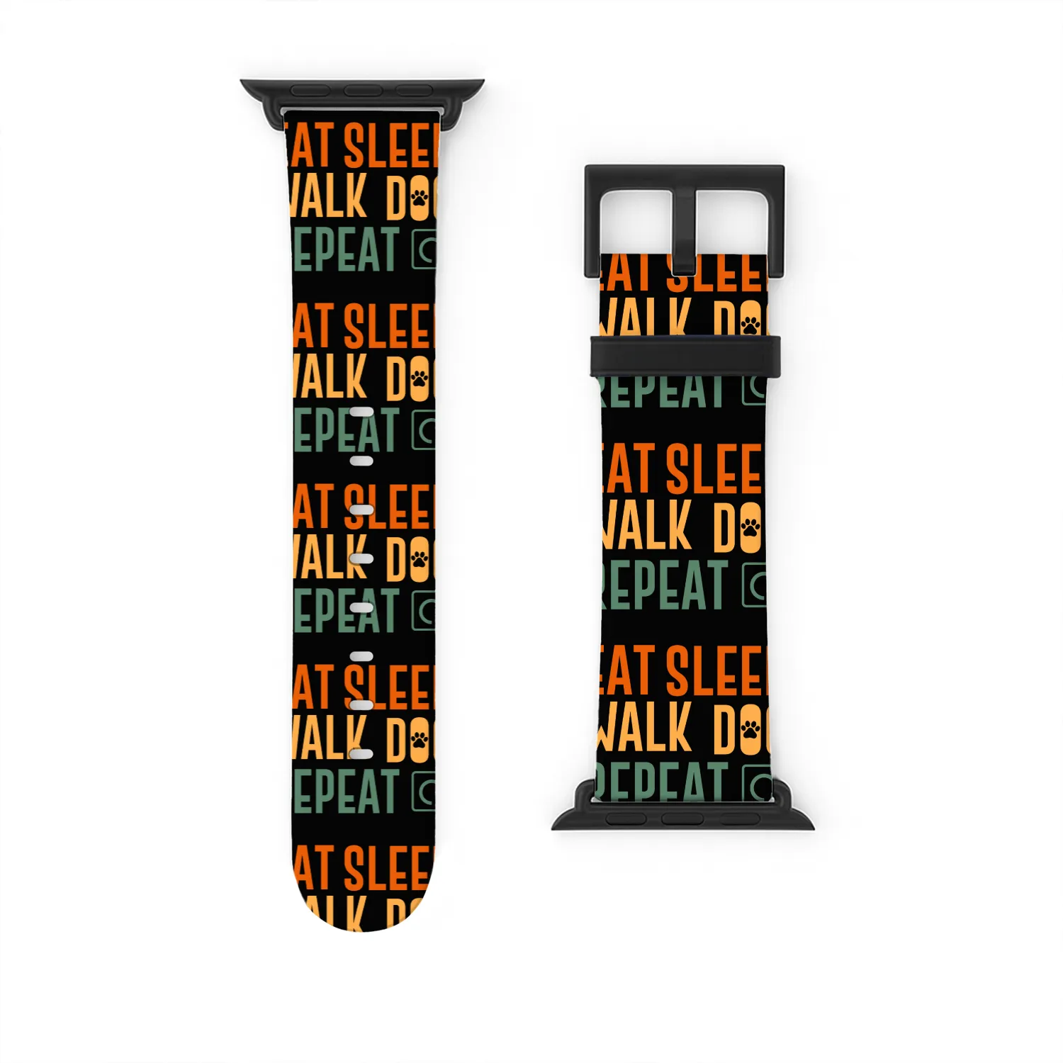 eat sleep walk repeat walking hobby Watch Bands For Apple Watch