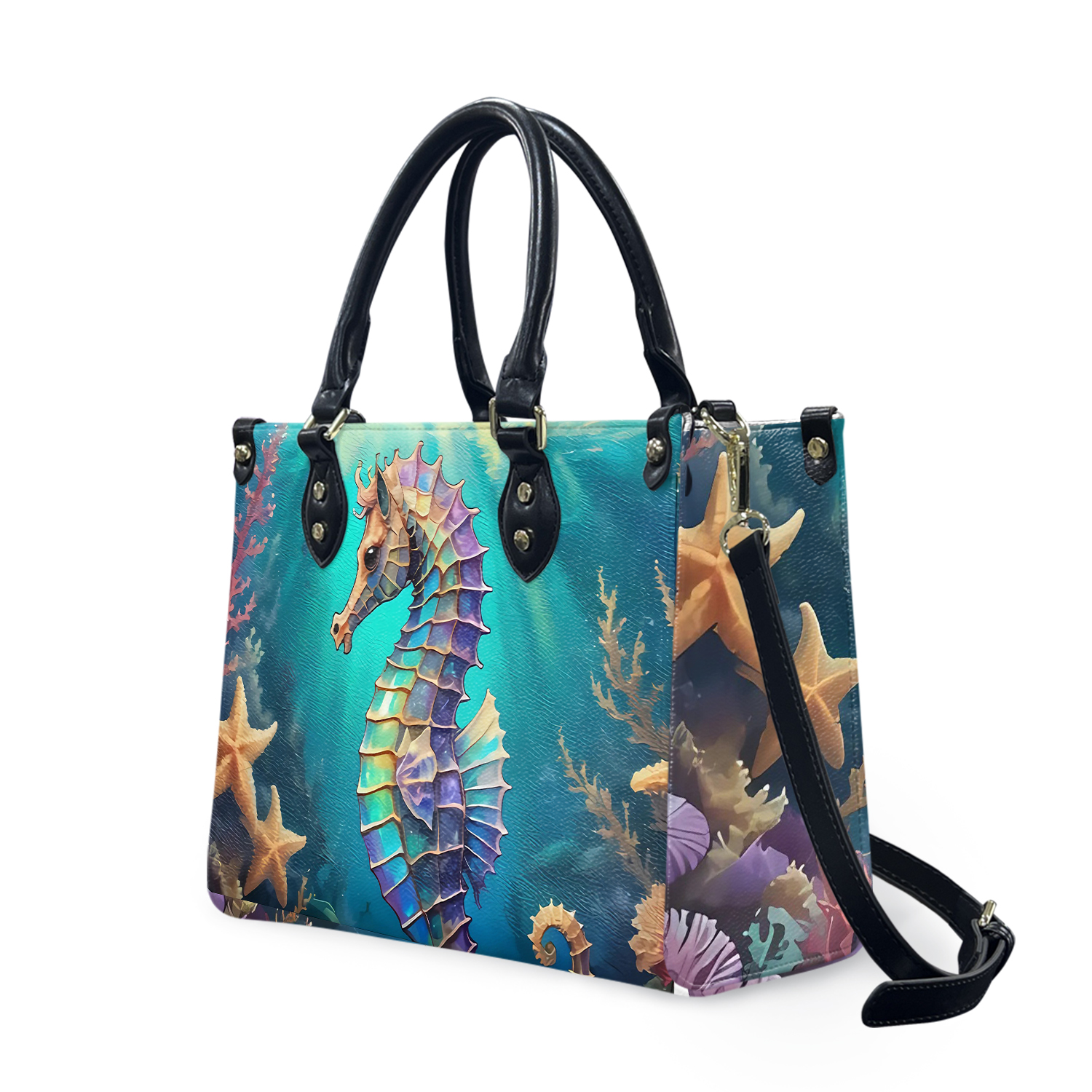 seahorse Leather Bags, Animal lover Gift