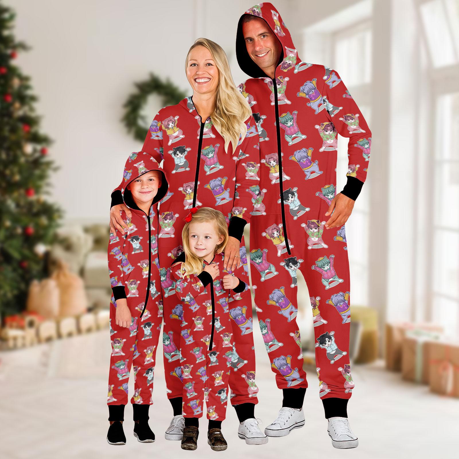 Boys Cat Jumpsuit, aby Saja Costume Outfits, Saja Cosplay Hoodie, Movie Cosplay Hoodie. Christmas Gift, Xmas Gift,