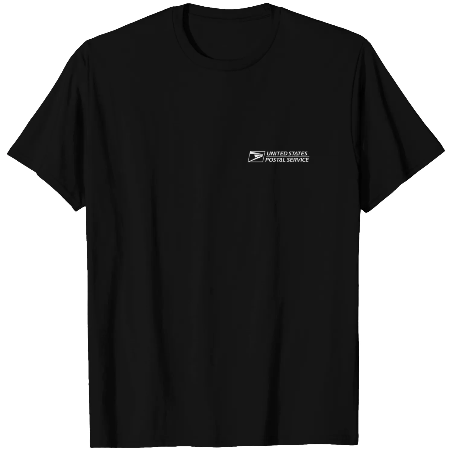 Postal Service Zip up T Shirts, T Shirts, NOT Vinyl, Navy T Shirts, Postal Service Mailer T Shirts, Mailer T Shirts