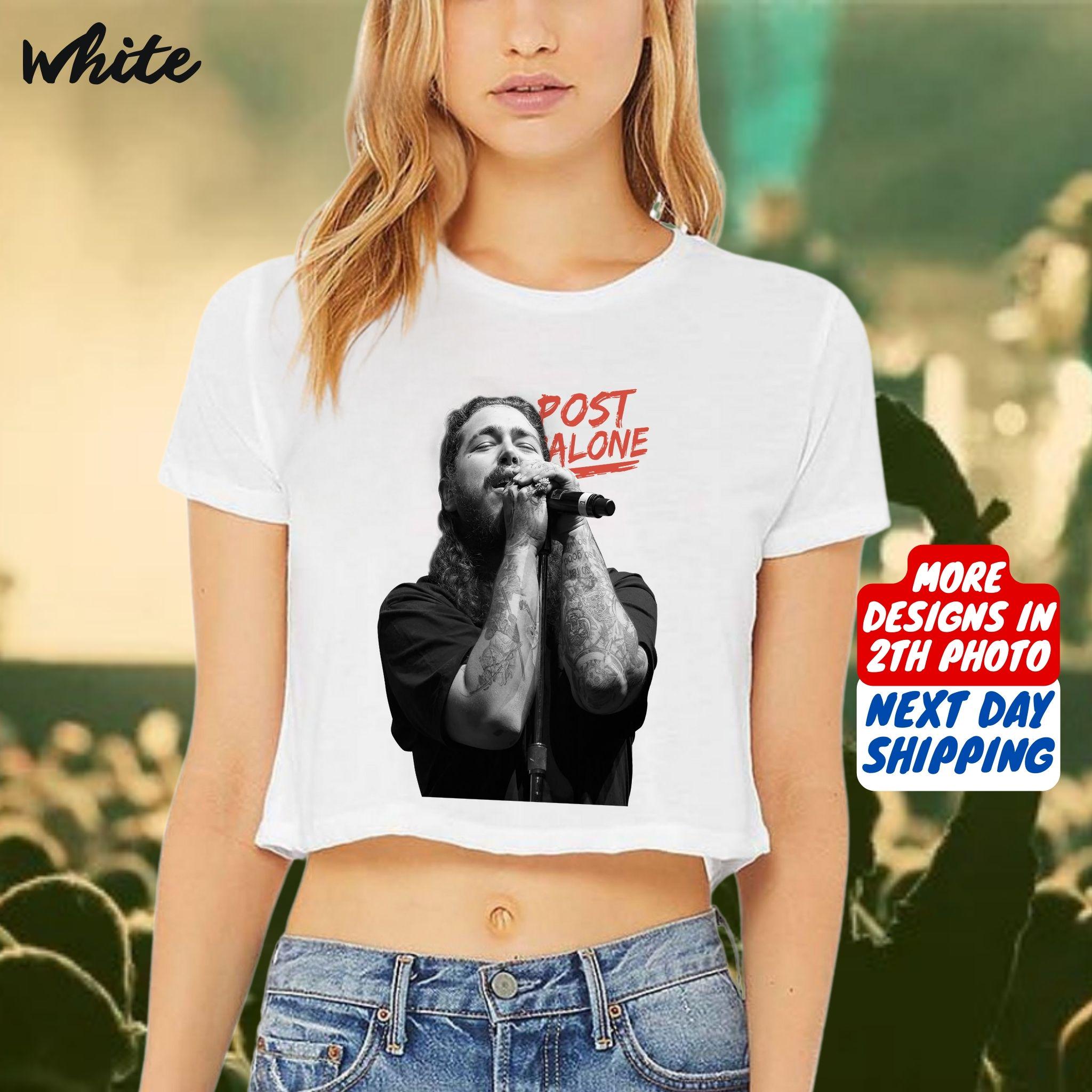 Vintage Post Malone Crop Top, Kids Post Malone Crop, Post Malone Tour, Big Ass Stadium Tour, Posty 2025 Tour Crop, Posty Tour Merch Crop Top