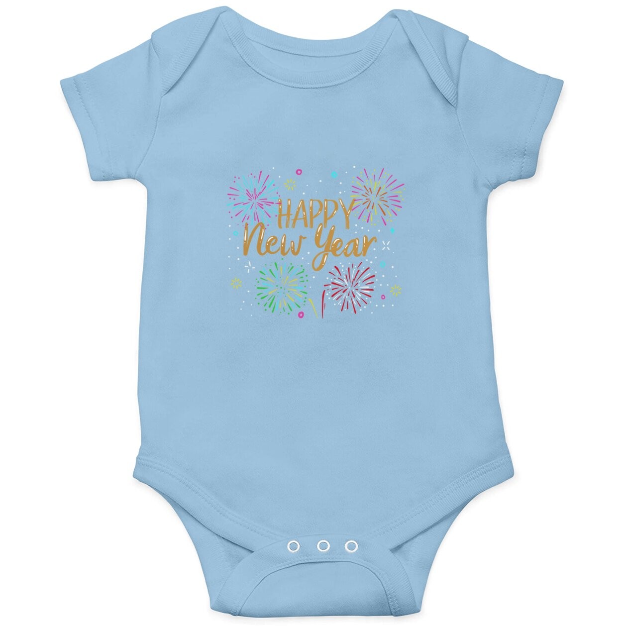 New Years Eve Party Supplies Nye 2021 Happy New Year Baby Bodysuit