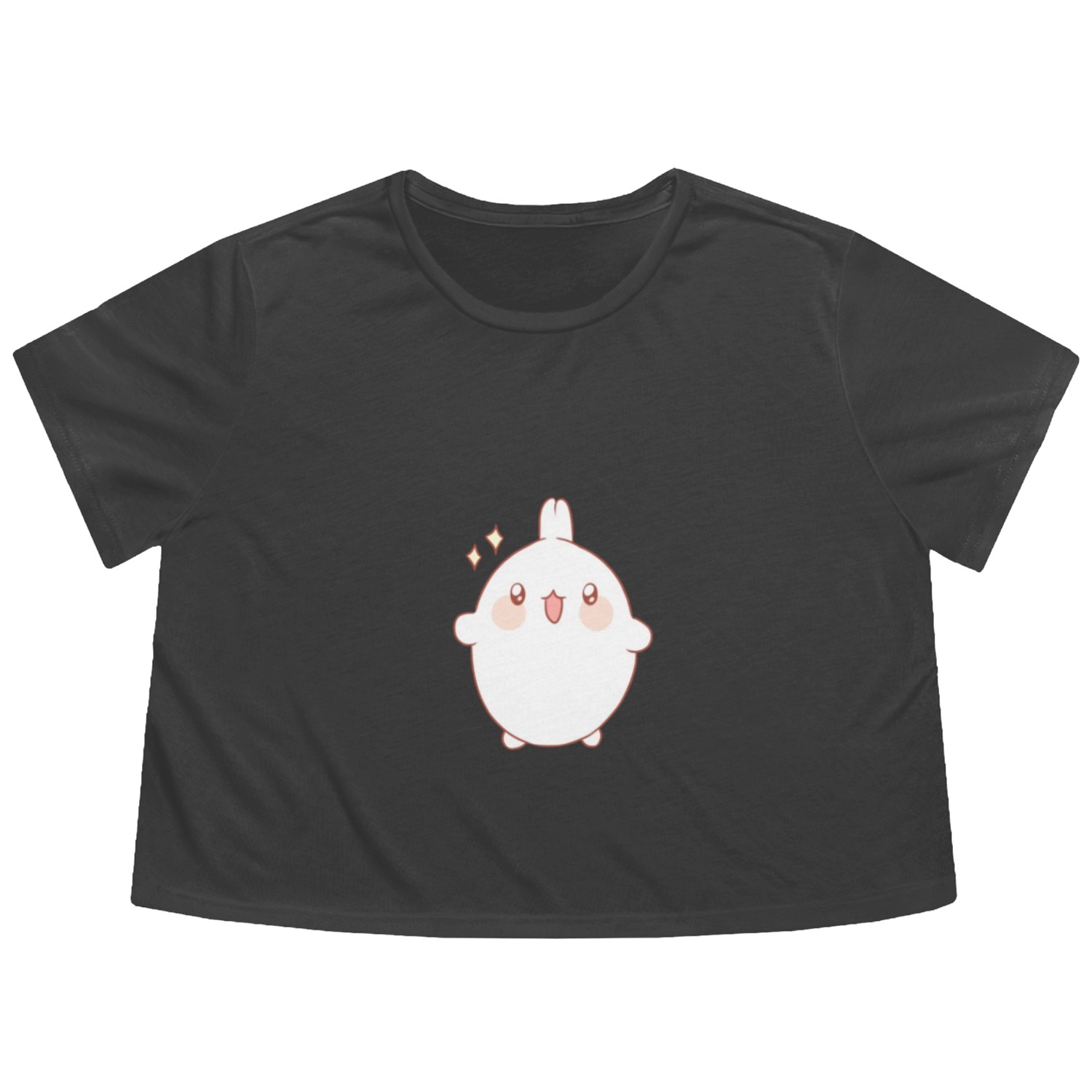 Bunny Flowy Cropped Tees