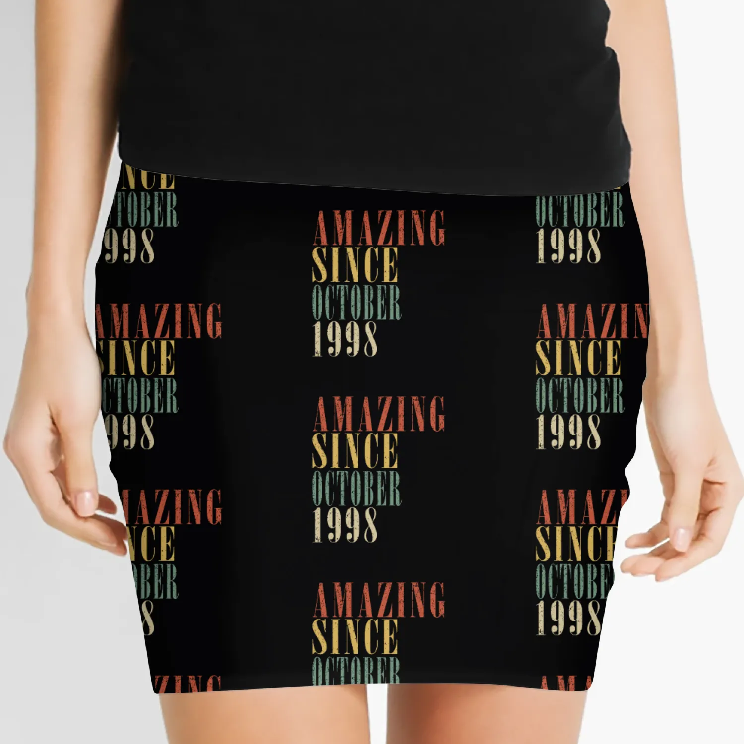 october 1998 Anniversary october 1998 october Women's Mini Skirts