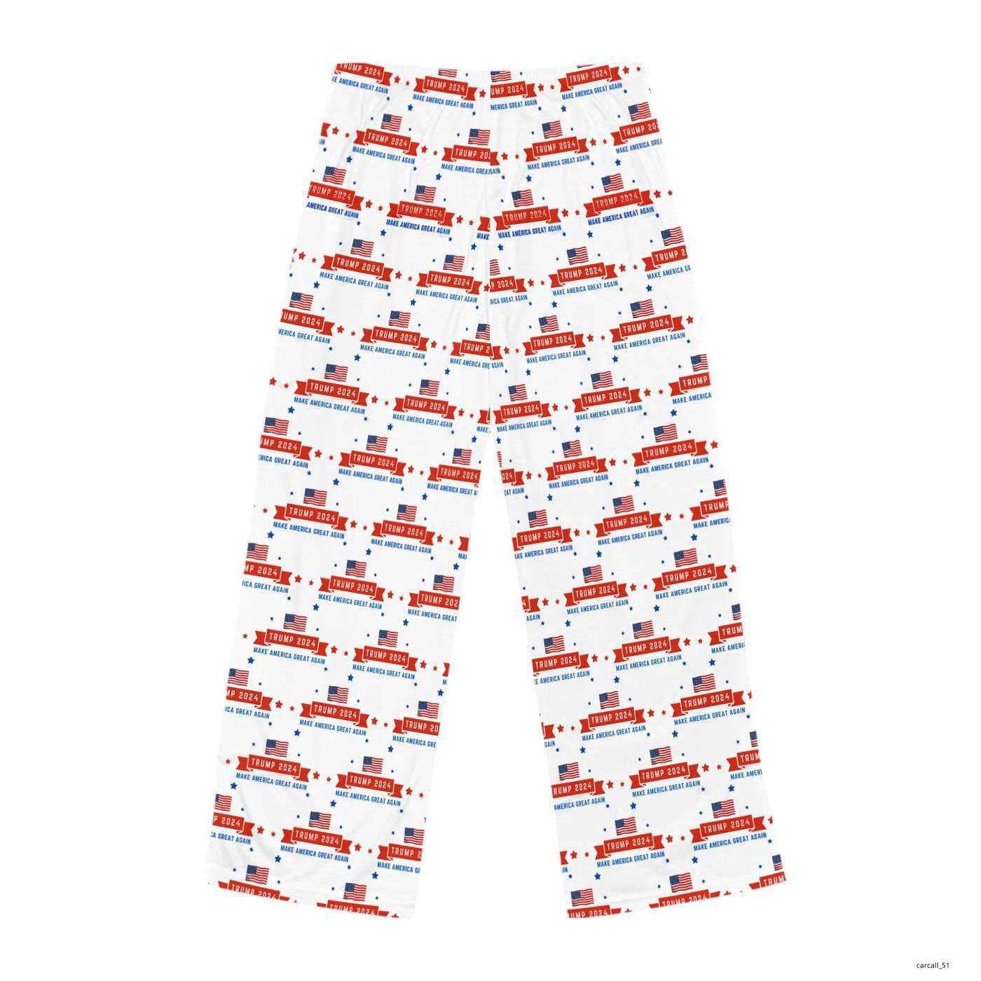 TRUMP 2024 PATTERN Women's Pajama Pants