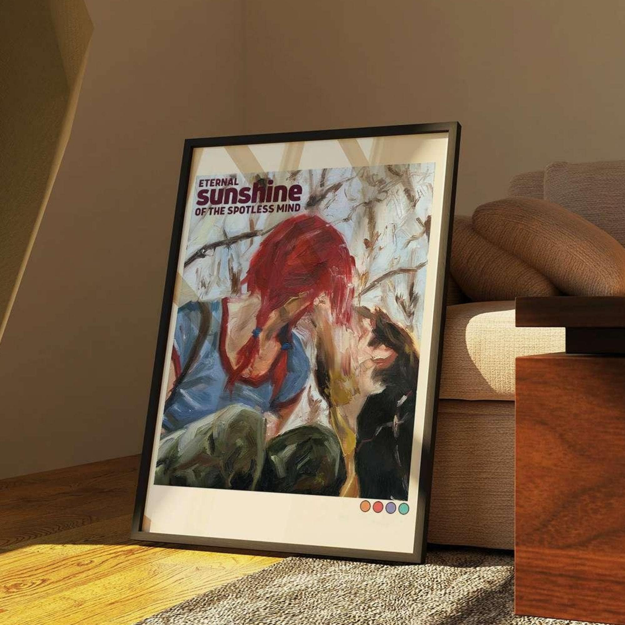 Eternal Sunshine of the Spotless Mind Poster | Movie Art Print | Jim Carrey | Minimalist Movie Poster | Aesthetic Print
