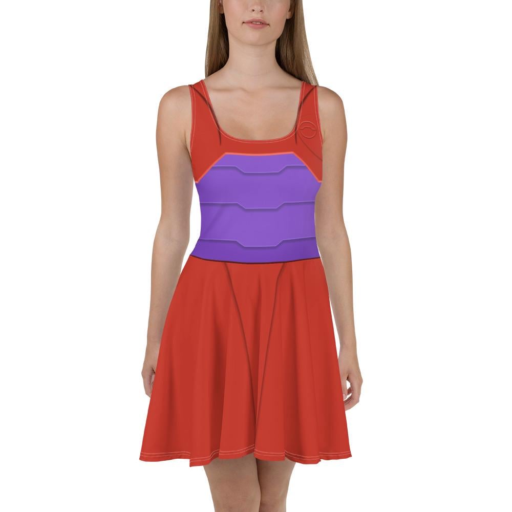 Inflatable Robot w/ Armor Skater Dress
