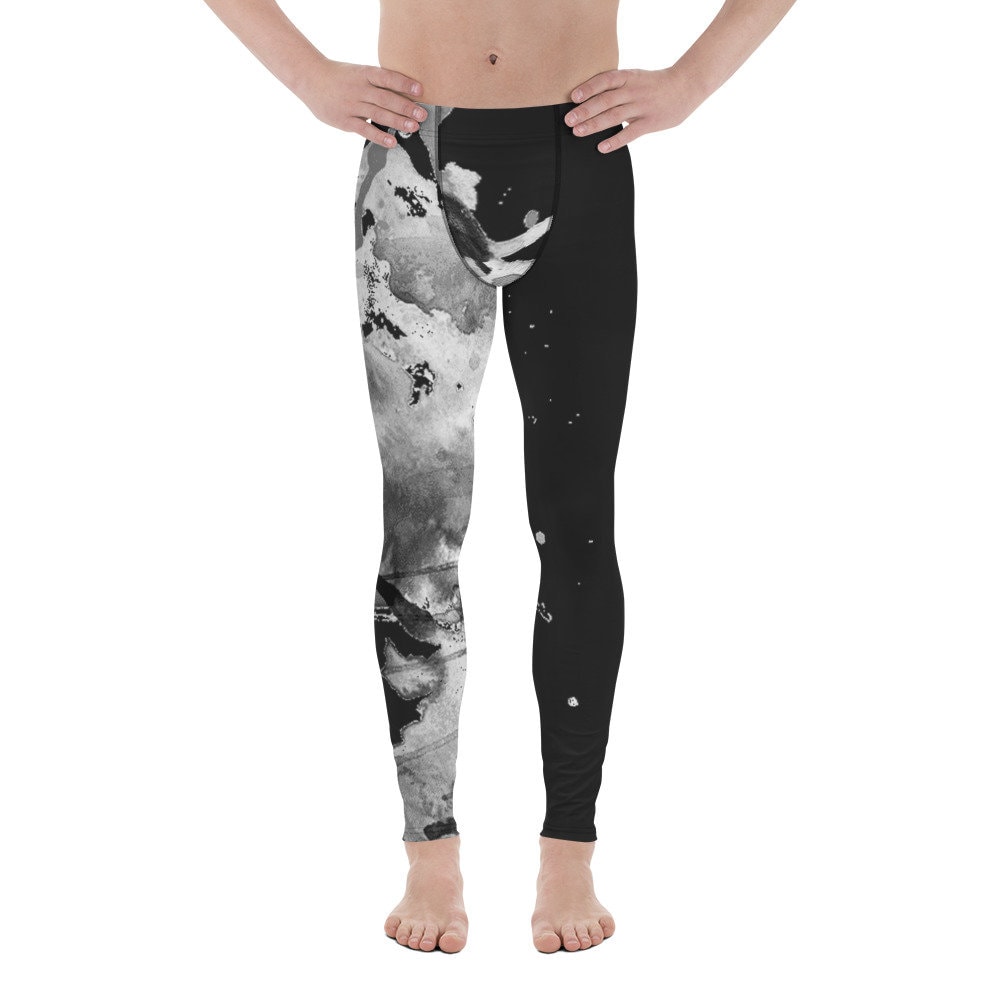 Men's Leggings - Men's pants - Premium Active Buttery Soft Workout pants - Athletic