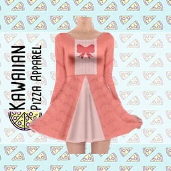 Queen Miranda Inspired Long Sleeve Skater Dress