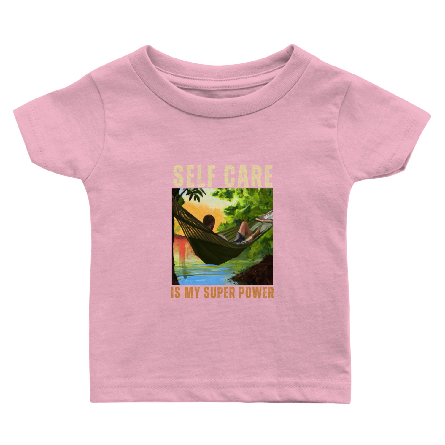 Self Care is My Superpower Baby T Shirts