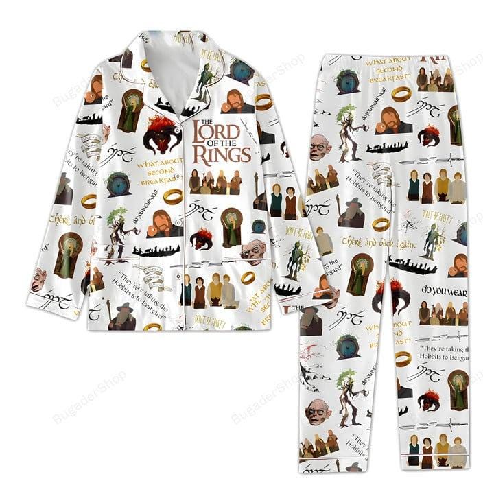 Lord Of The Ring Pajamas Set, Potato Taters Pajamas Family, Movie Pajamas Christmas, Holiday Pajamas, Women Pajamas, LOTR Fans Gifts