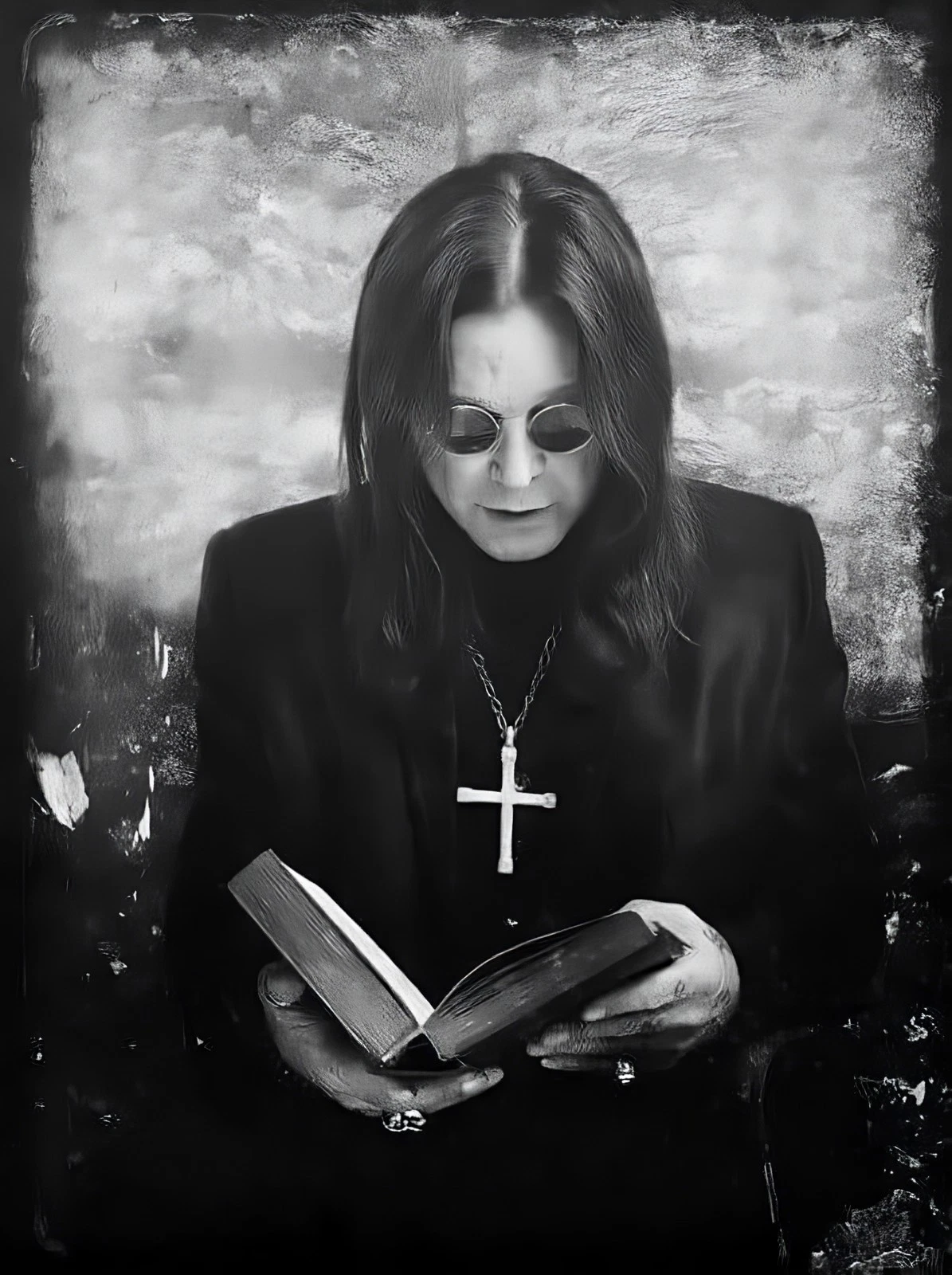 Blizzard of Ozz Album Poster – Ozzy Osbourne Rock Music Wall Art
