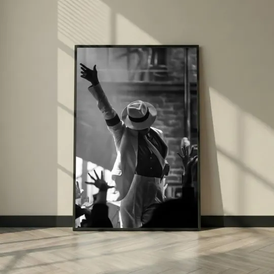Michael Jackson Wall Art Poster, Home Decor