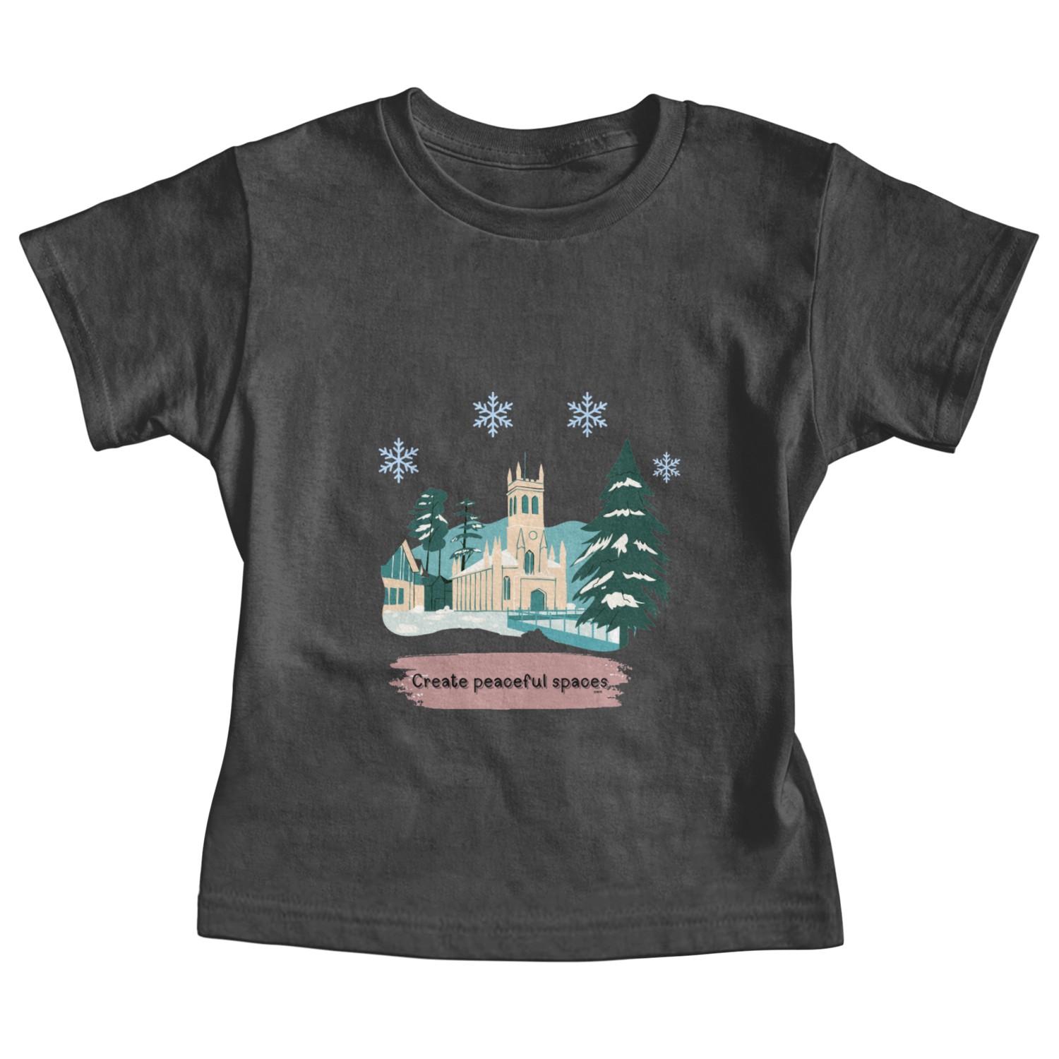CREATE PEACEFUL SPACES Baby Tees