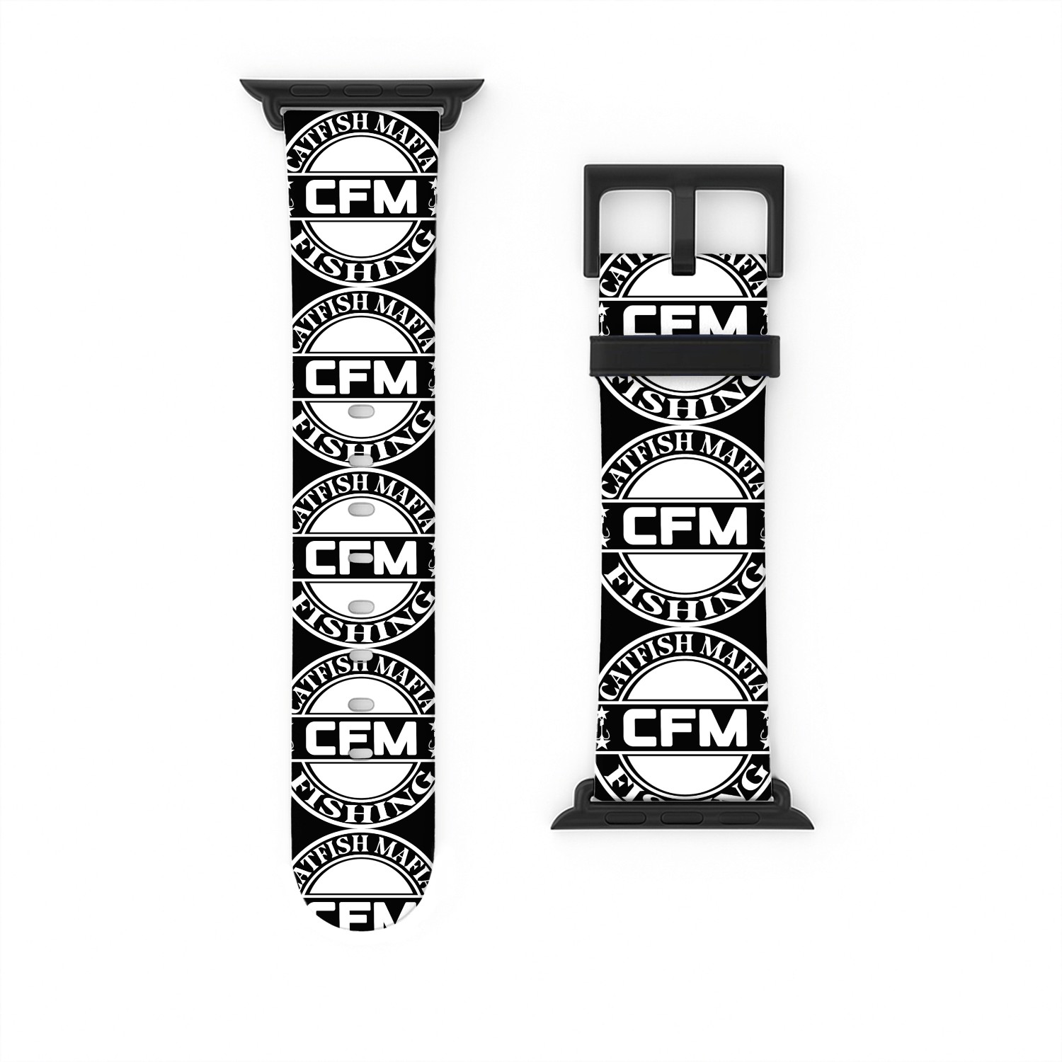 Catfish fishing Watch Bands For Apple Watch design