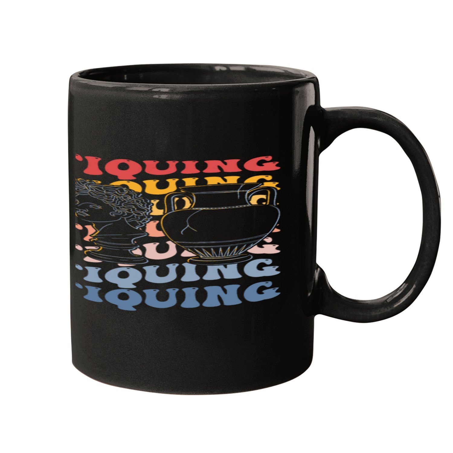 Antiquing Groovy Antique Collector Antiquer Junking 1 Mugs